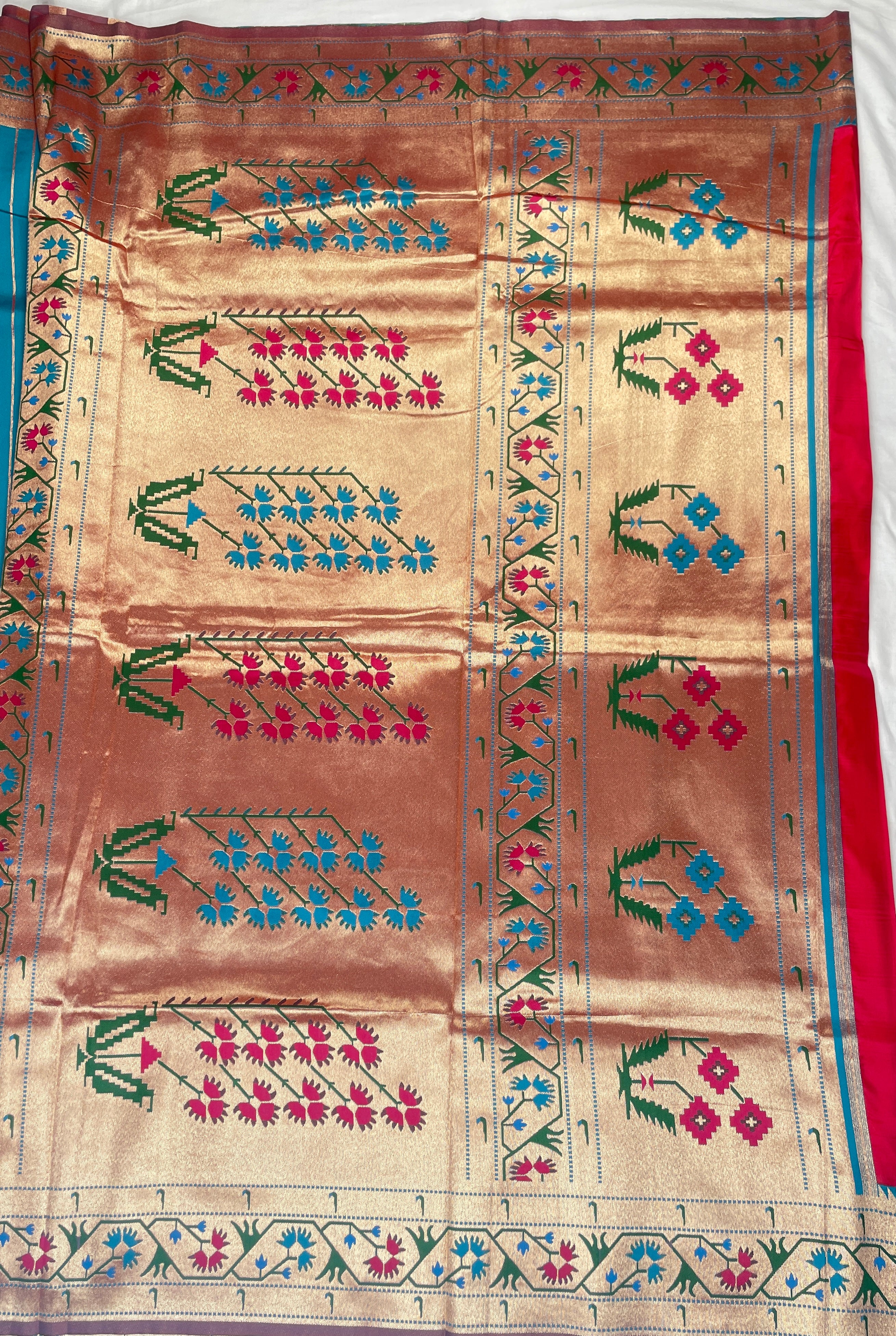 Banarasi Paithani pattu Saree