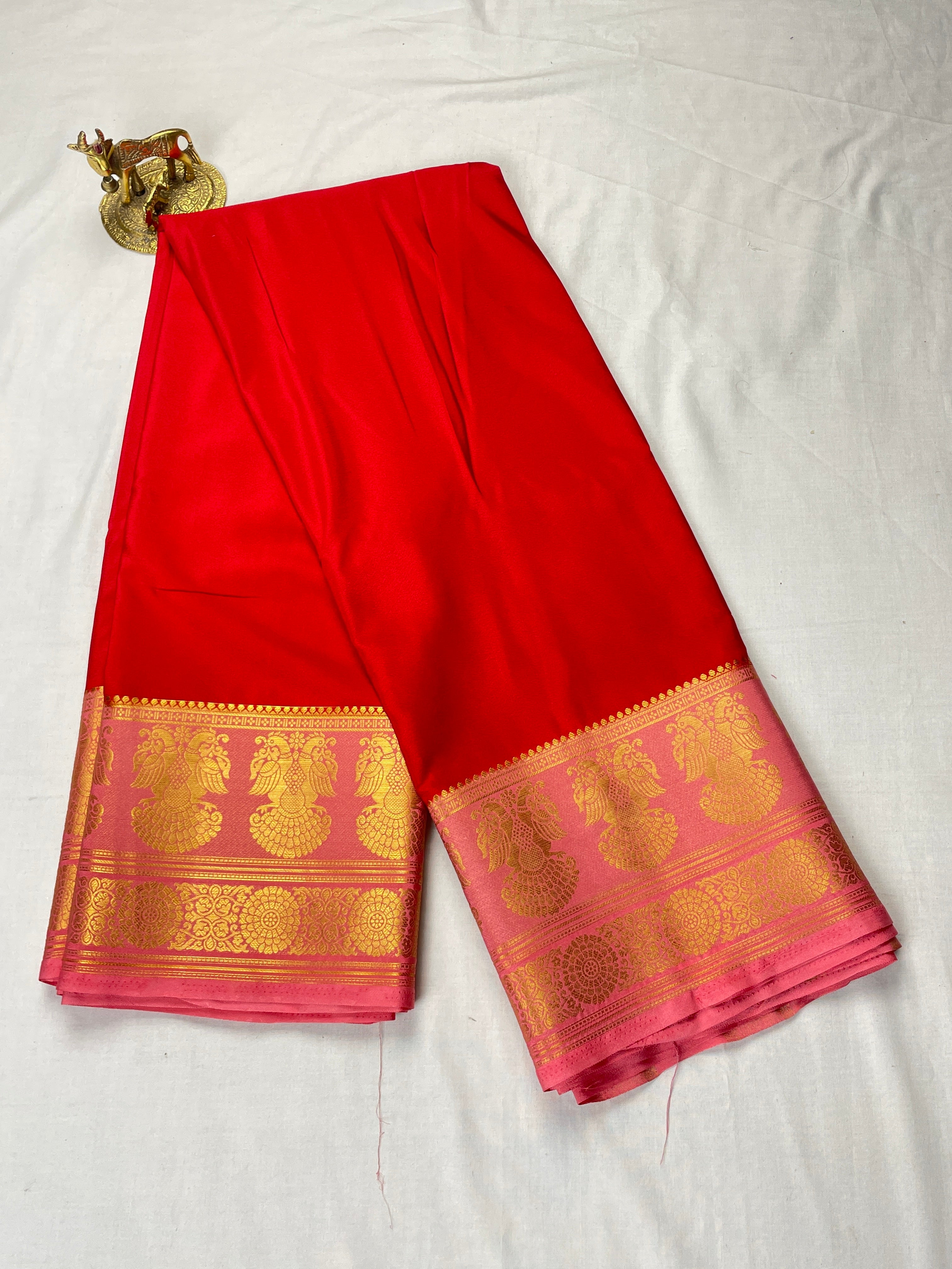 Mysore crape sarees