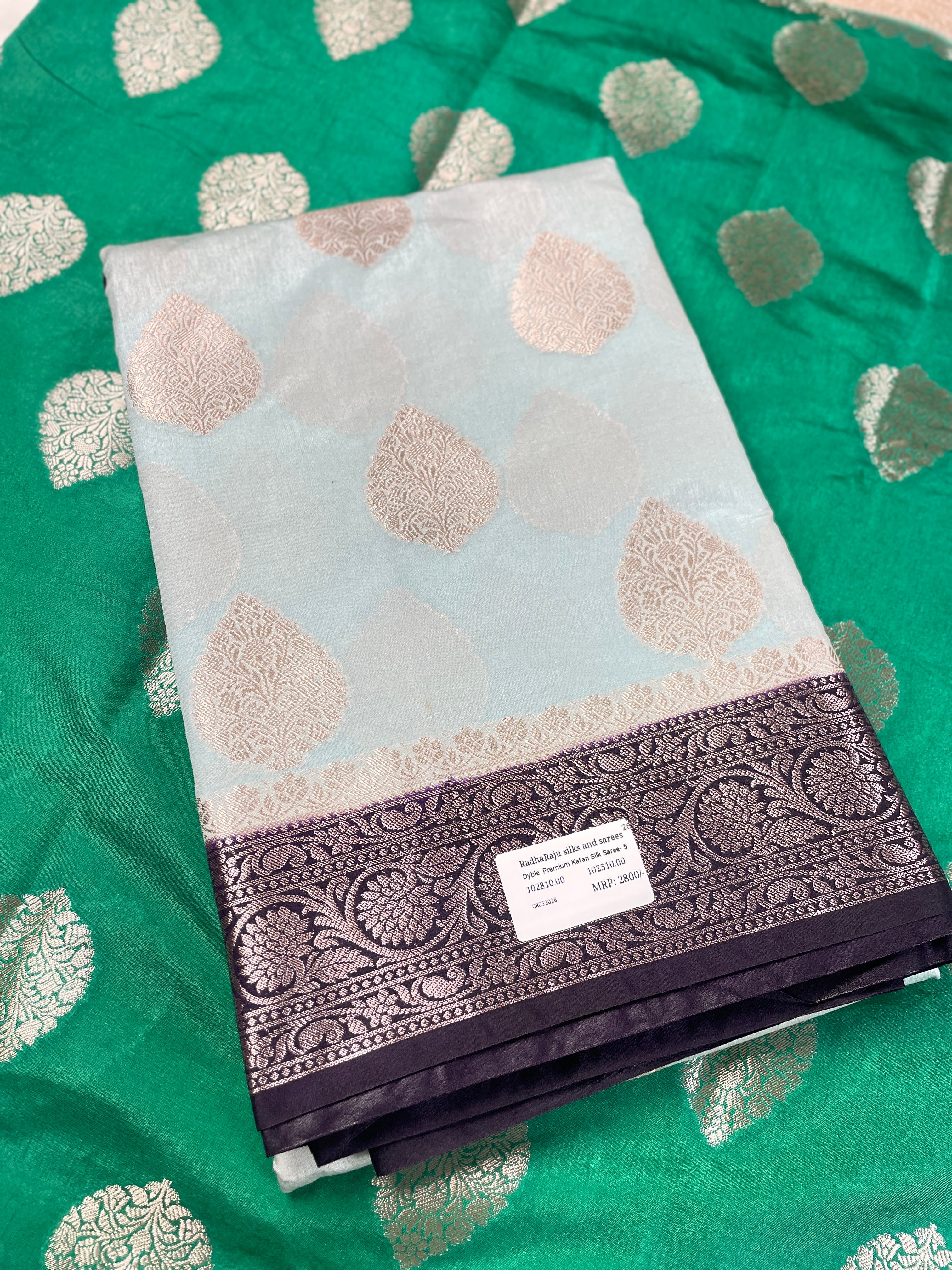 ✨ Dyeable Katan Silk Sarees