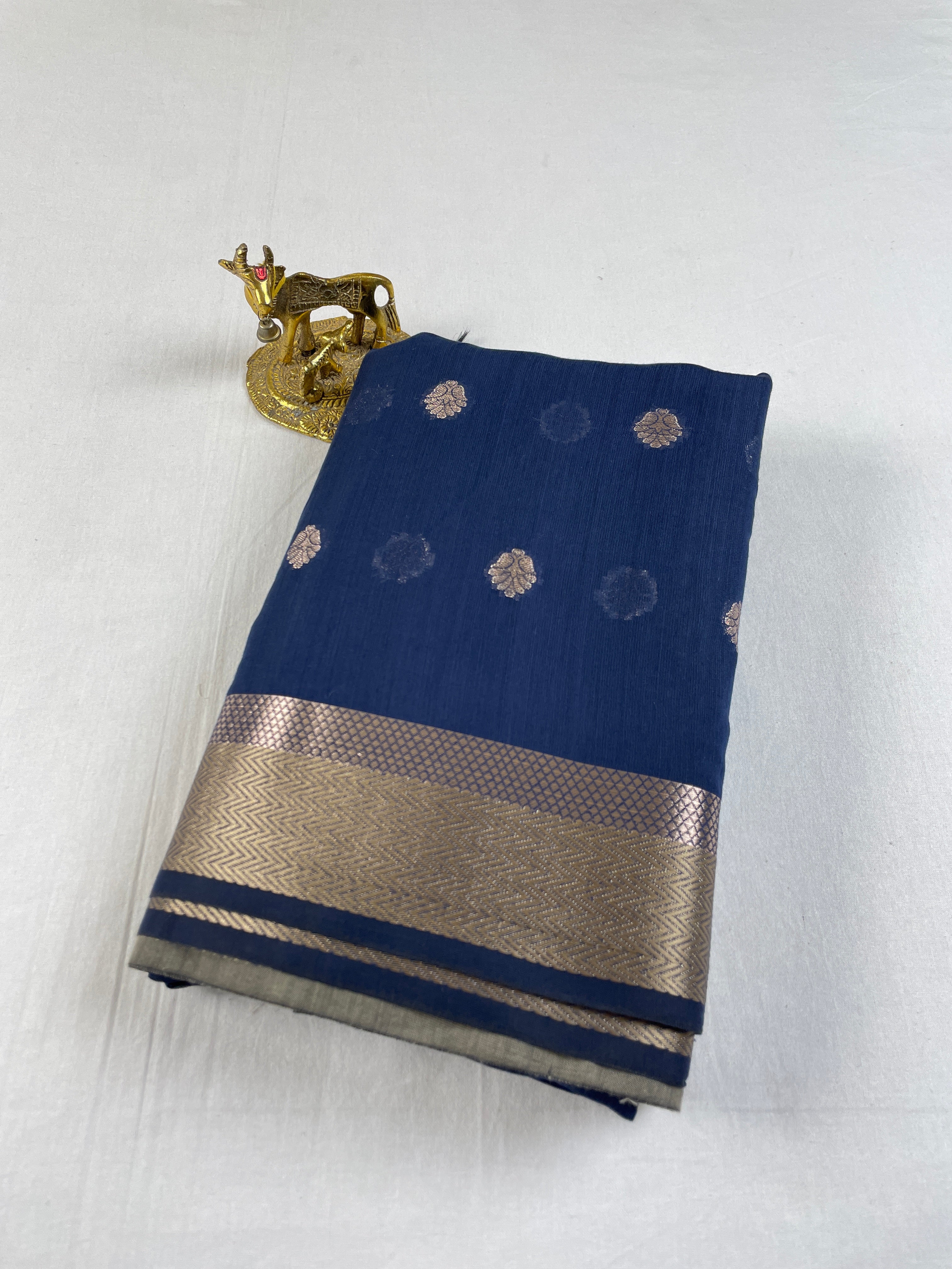 Mangalagiri Silk fancy Saree motif Design