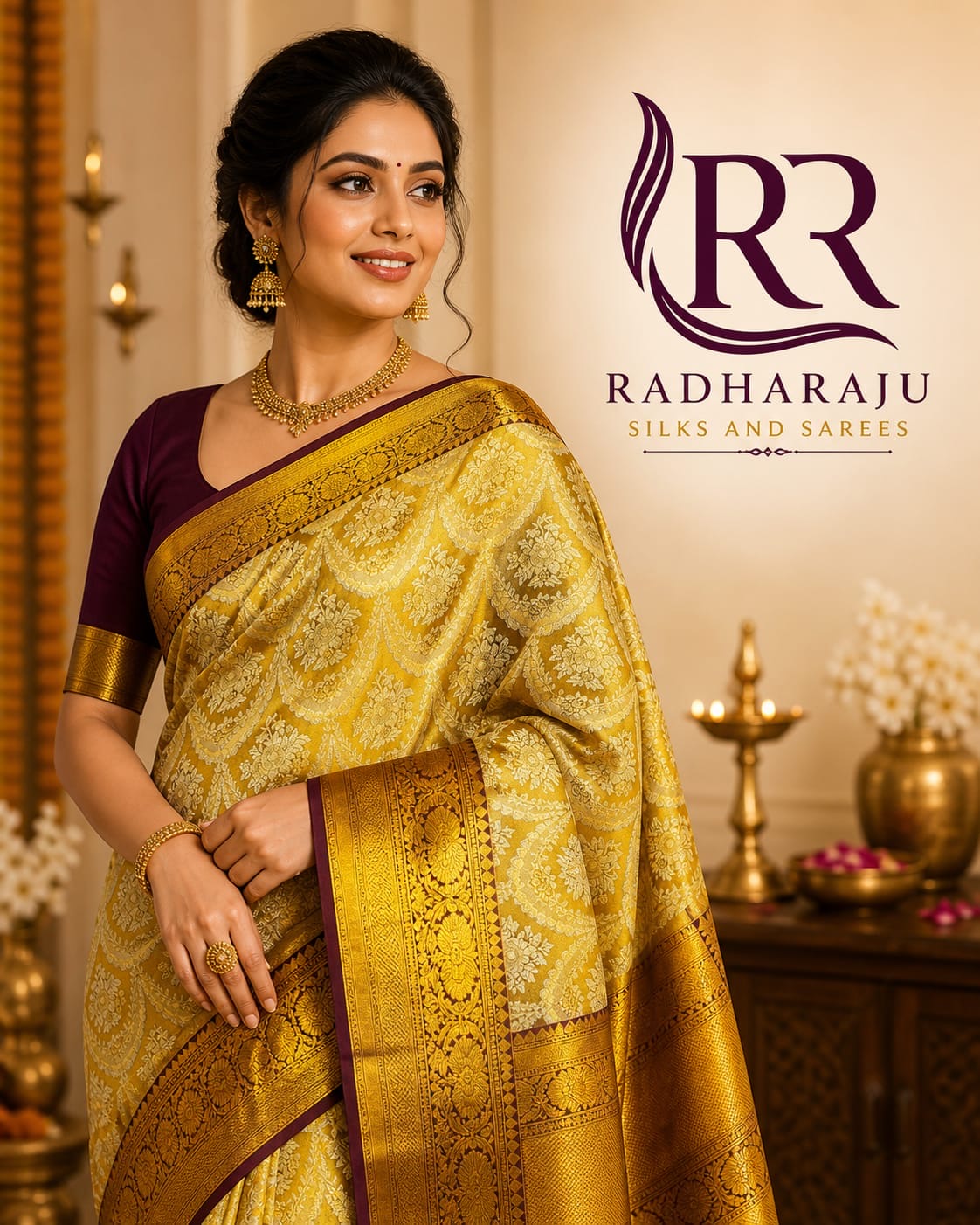 Kanchipattu Bridal Handloom Saree