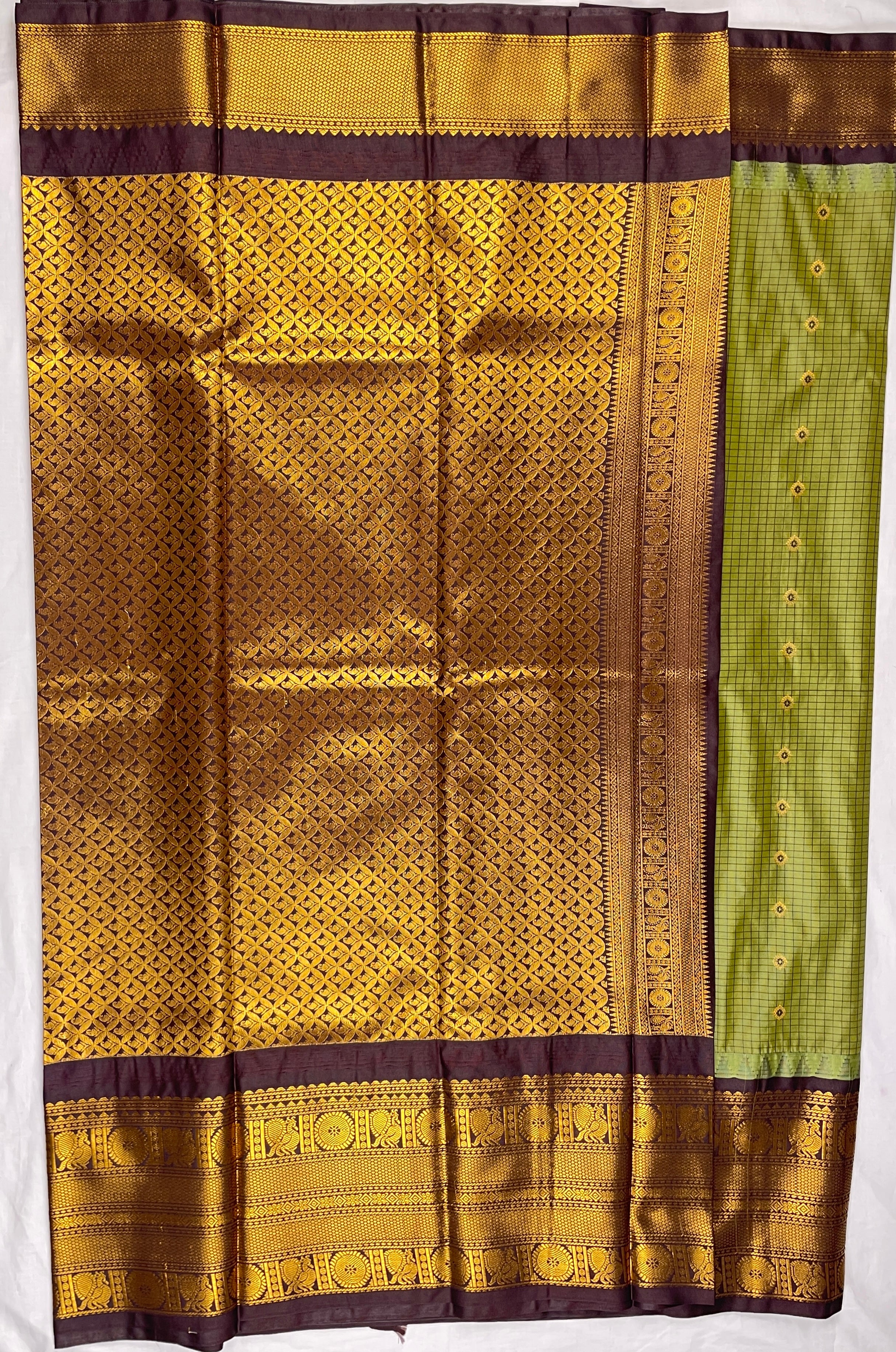 Semi Gadwal Sarees vintage version