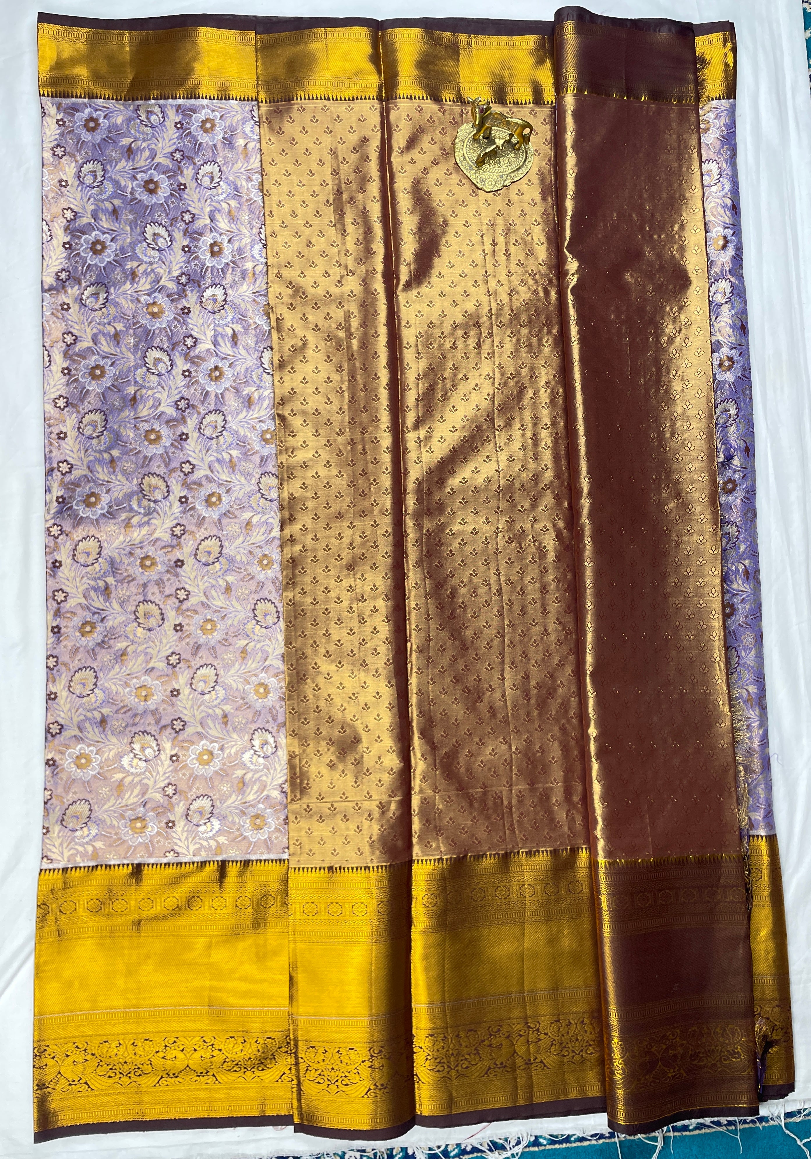 Kanchipattu Meenakari Design Sarees