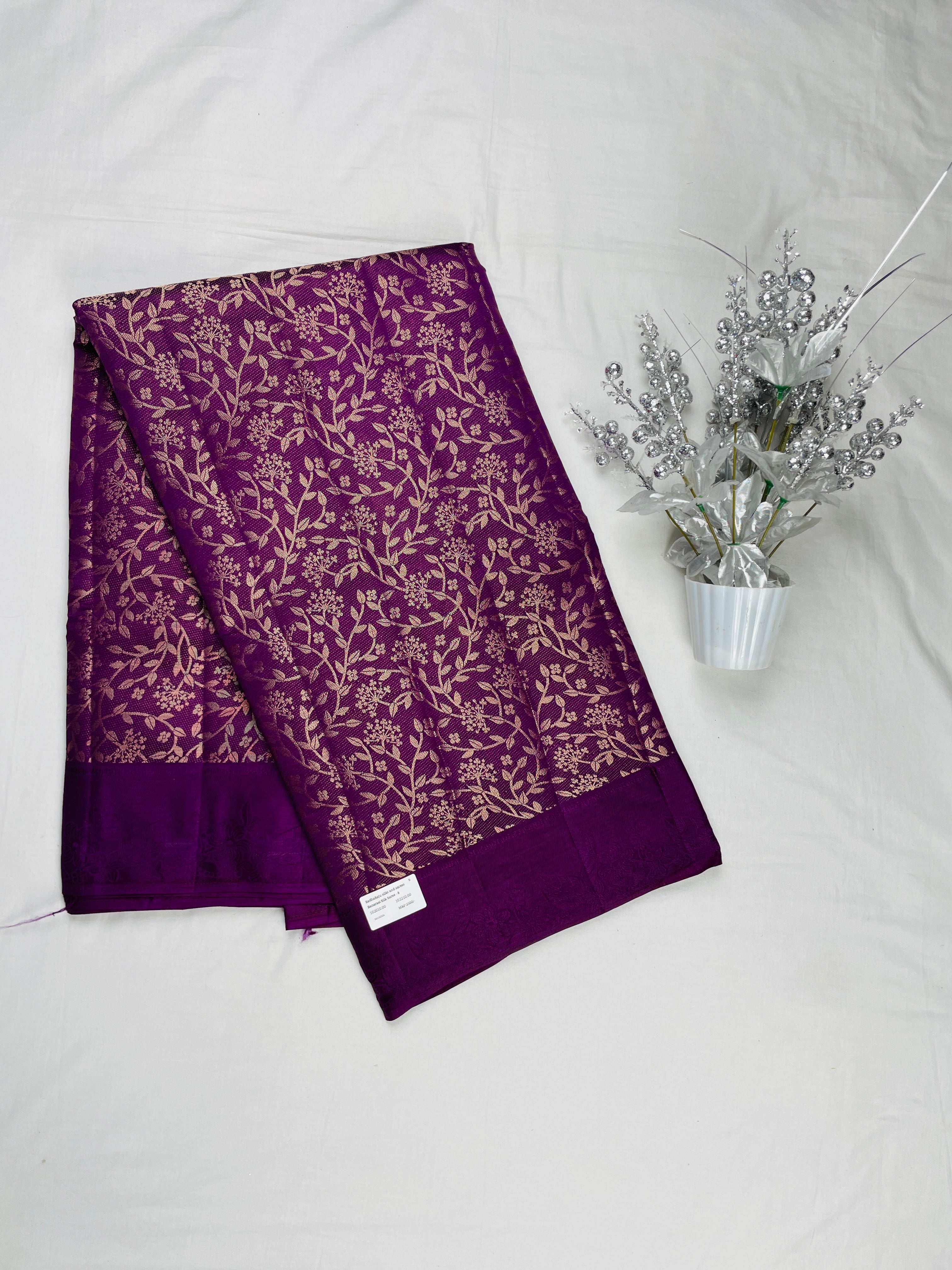 Premium Banarasi fancy saree