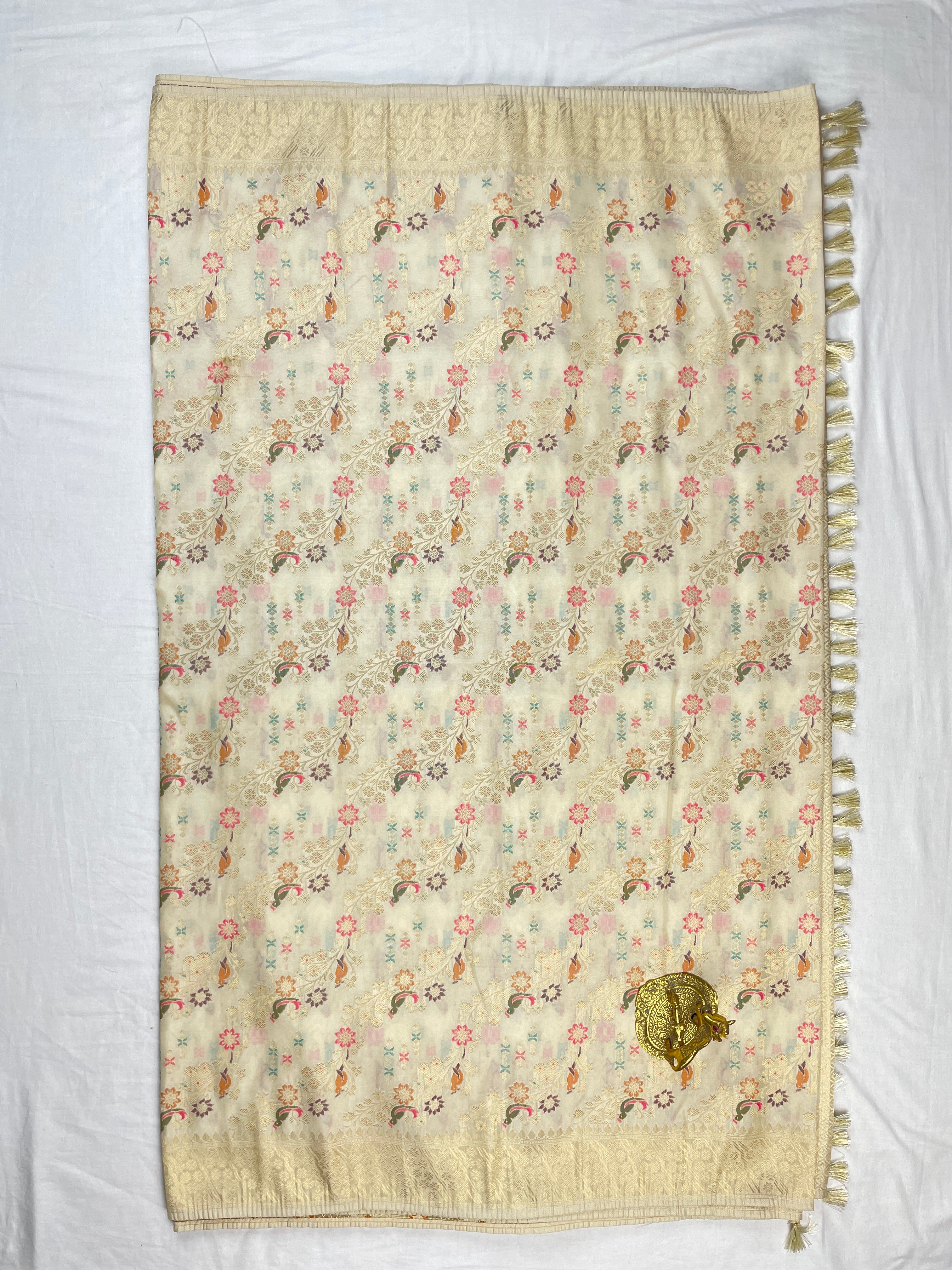 Party Wear Saree Russian Silk