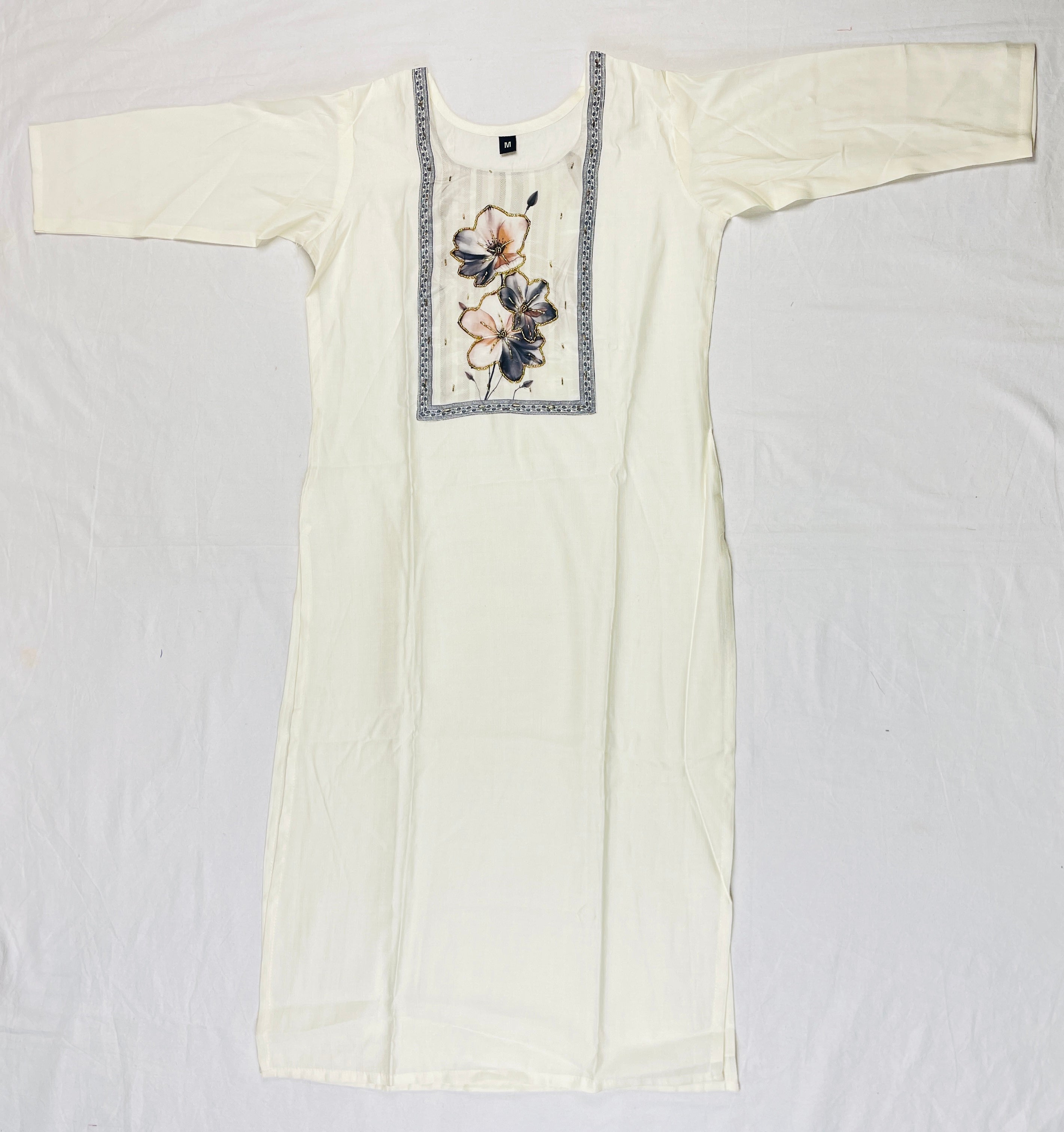 Cotton 3 piece Kurti set