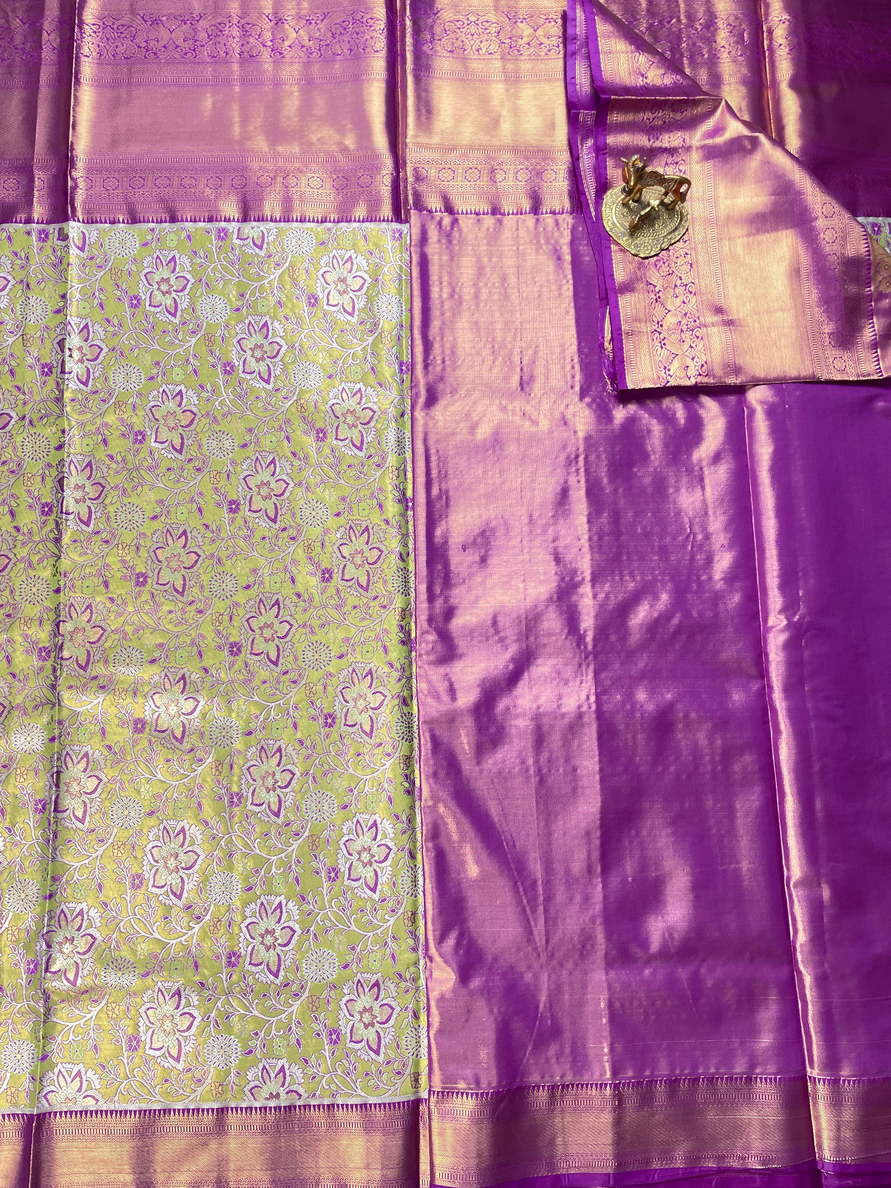 Kanchipattu Meenakari Sarees