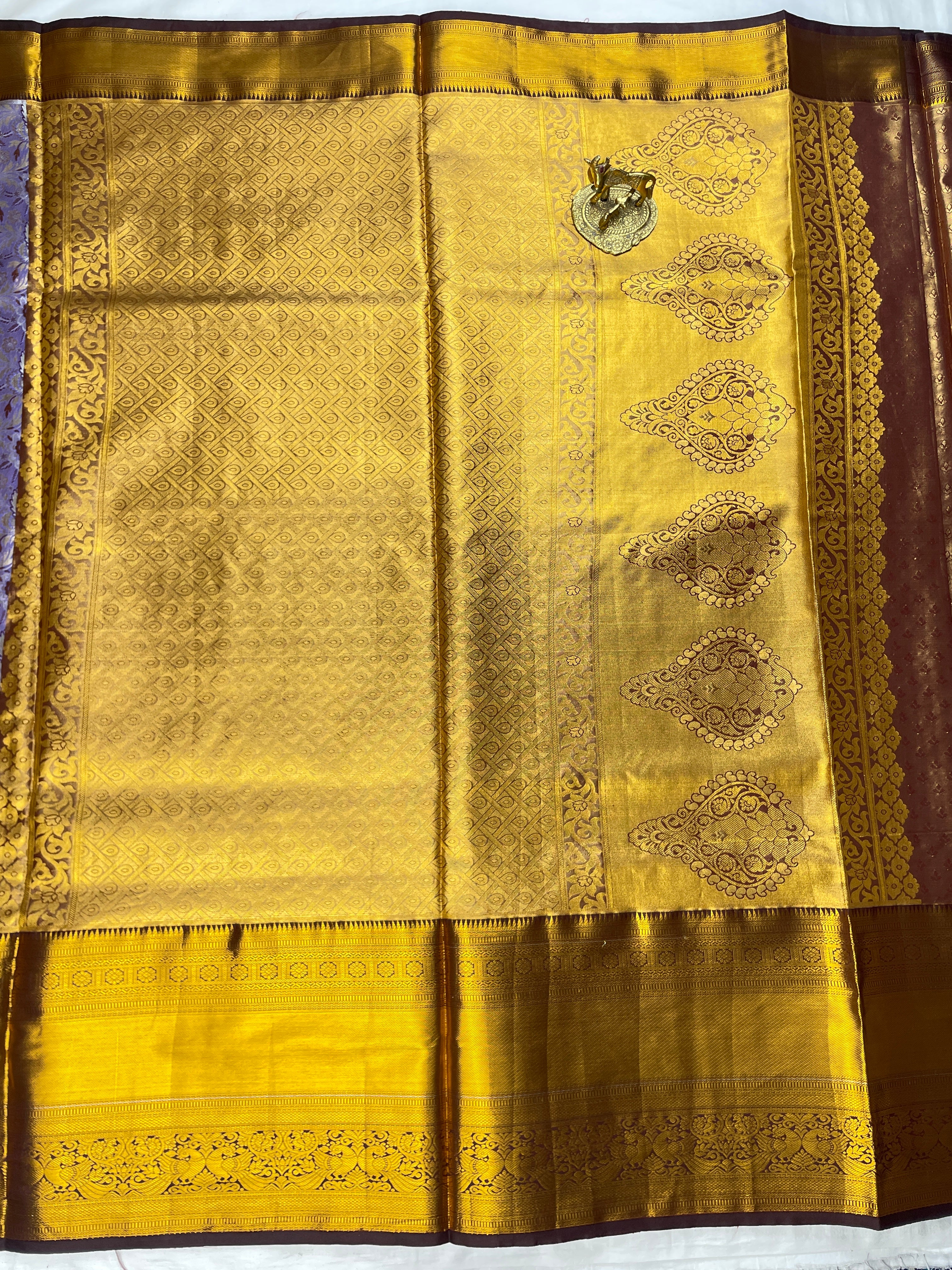 Kanchipattu Meenakari Design Sarees