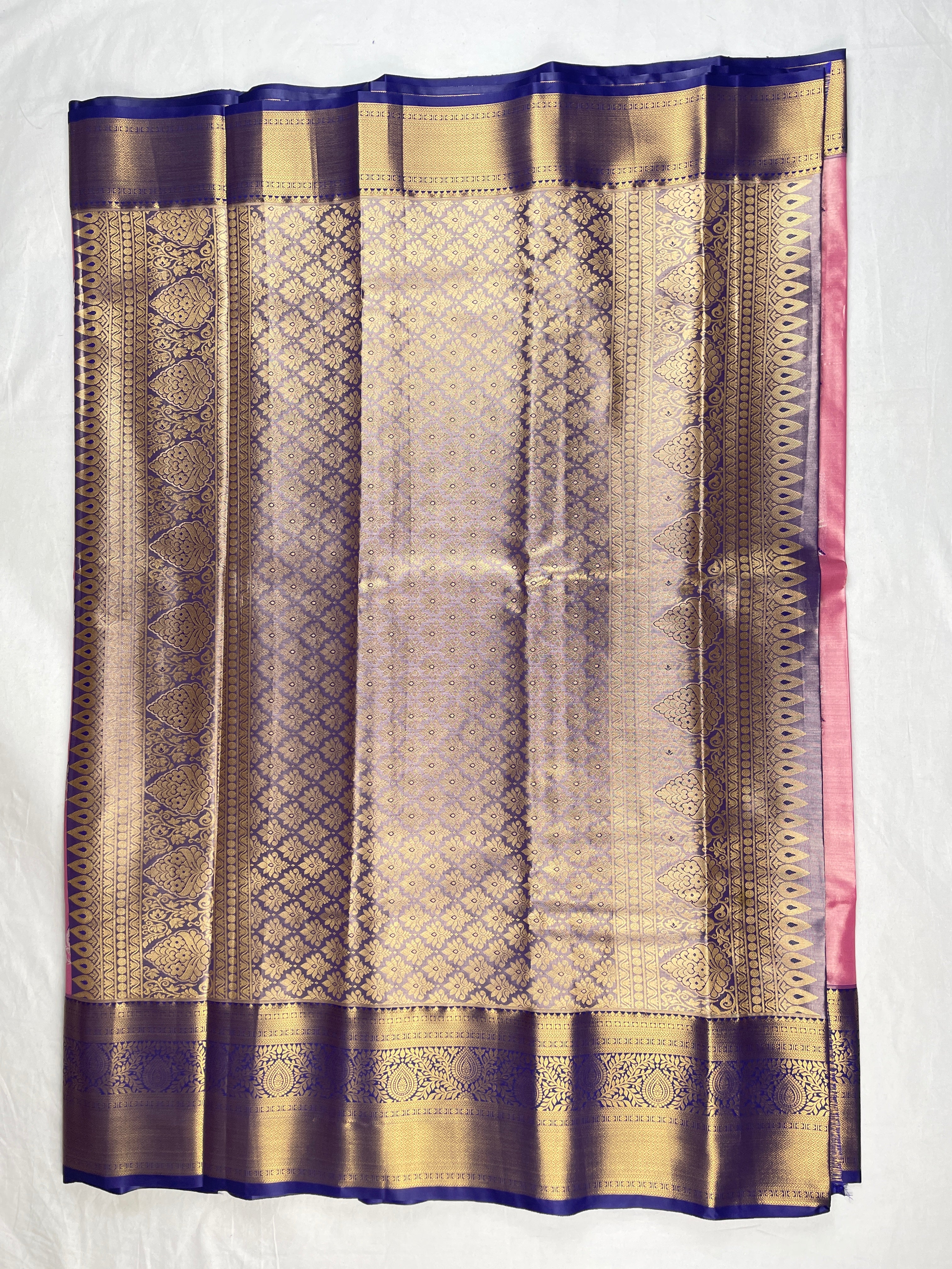 Kanchipattu Tissue Saree Beautiful Parrot Design