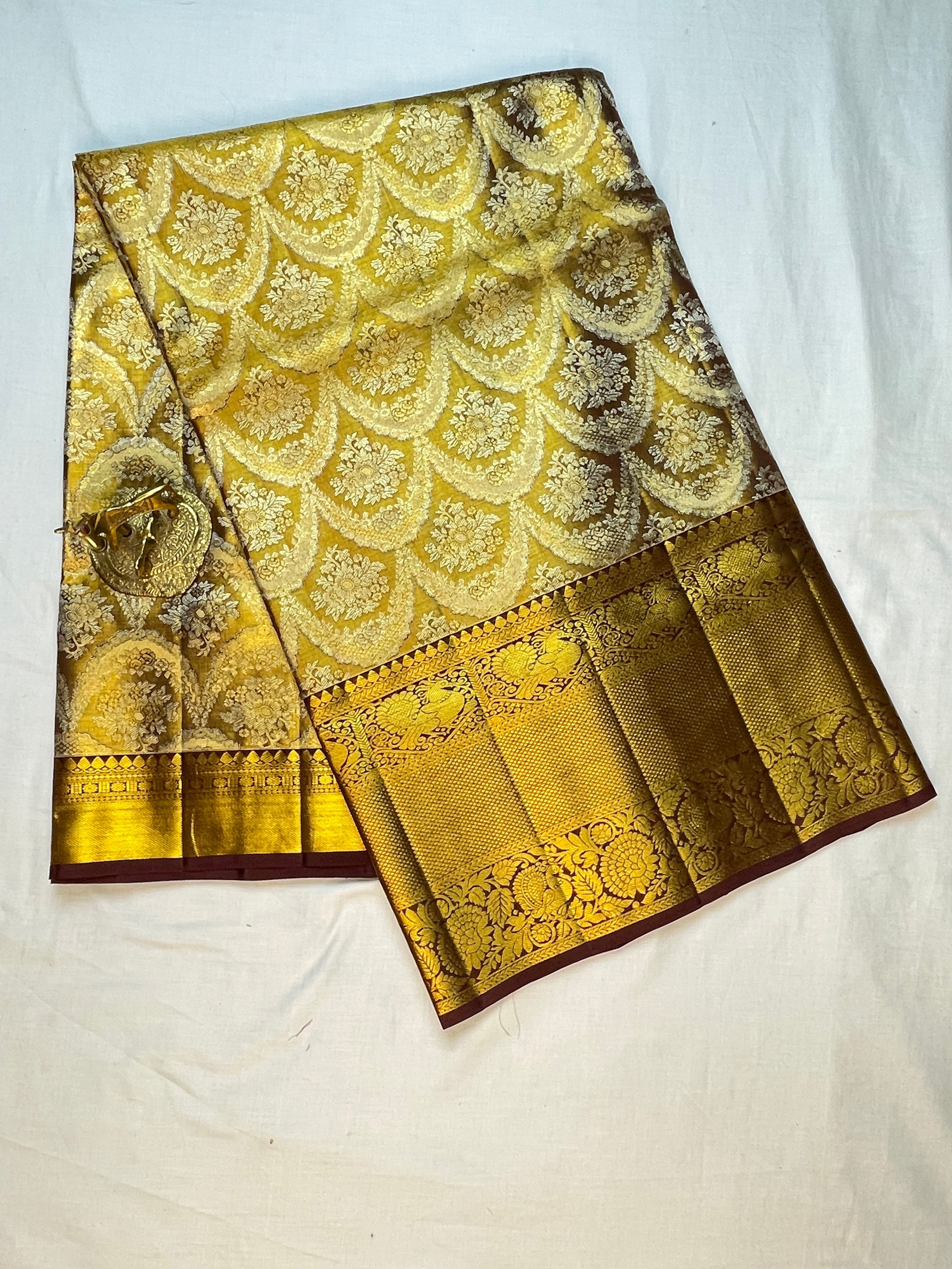 Kanchipattu Bridal Handloom Saree