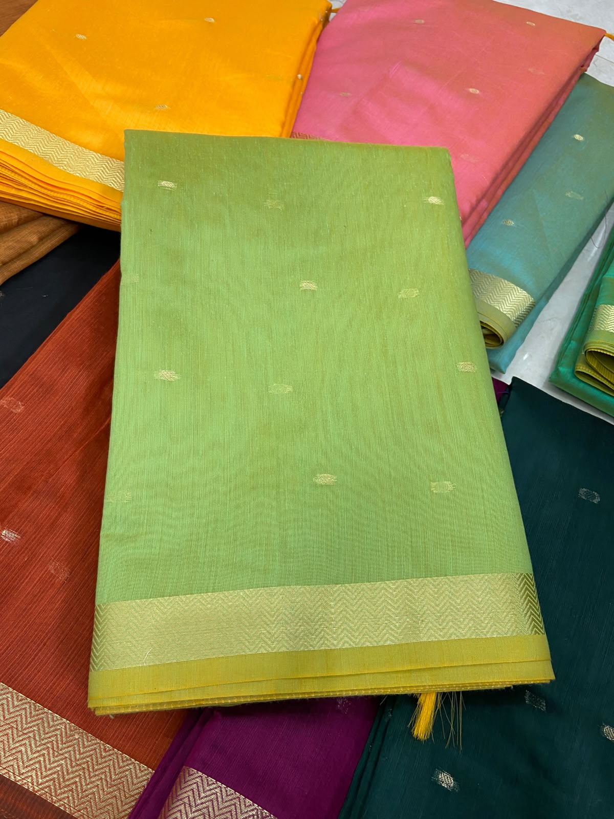 Chanderi Fancy Saree