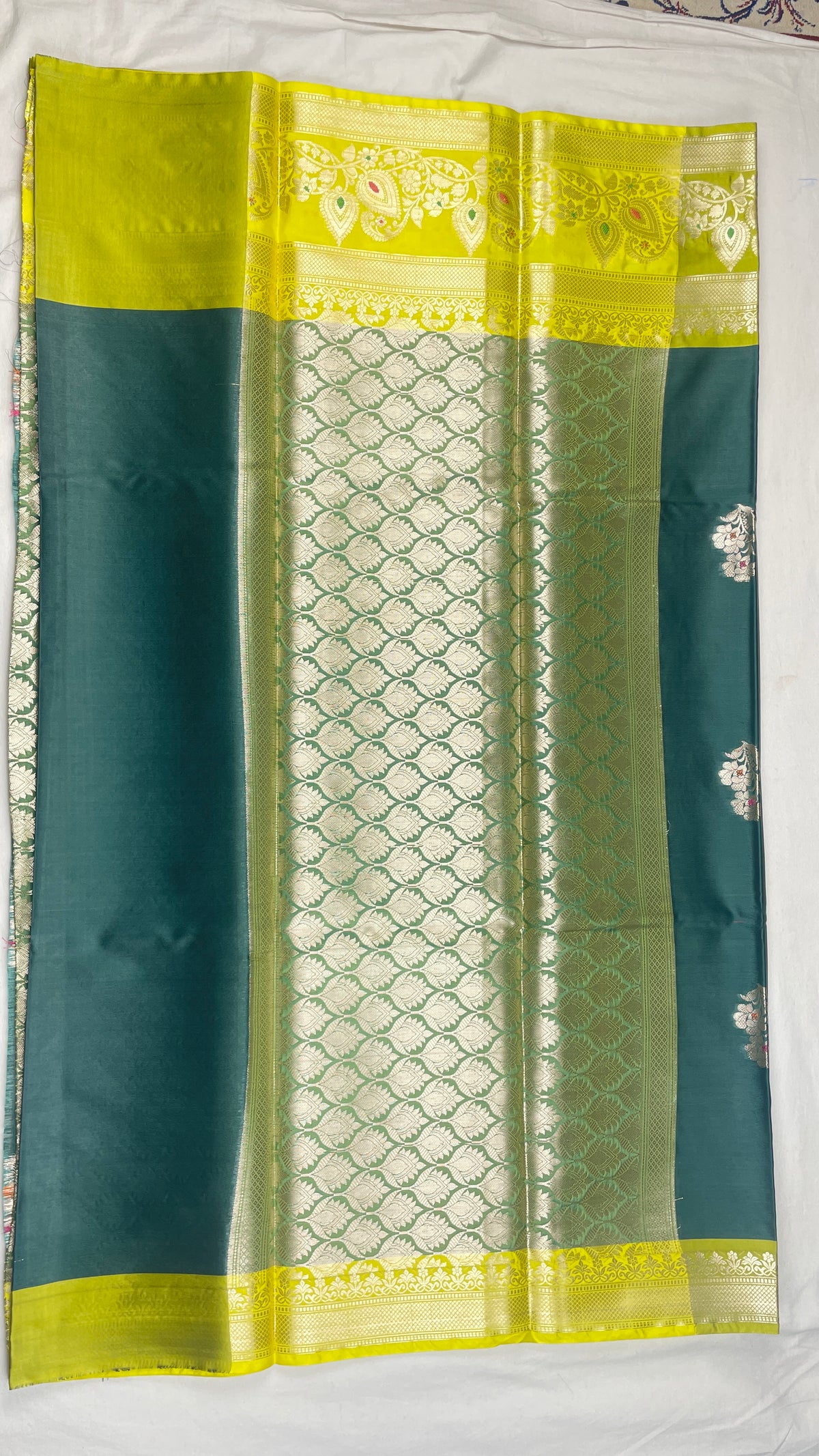 Banarasi Katan soft silk saree chunri Buti