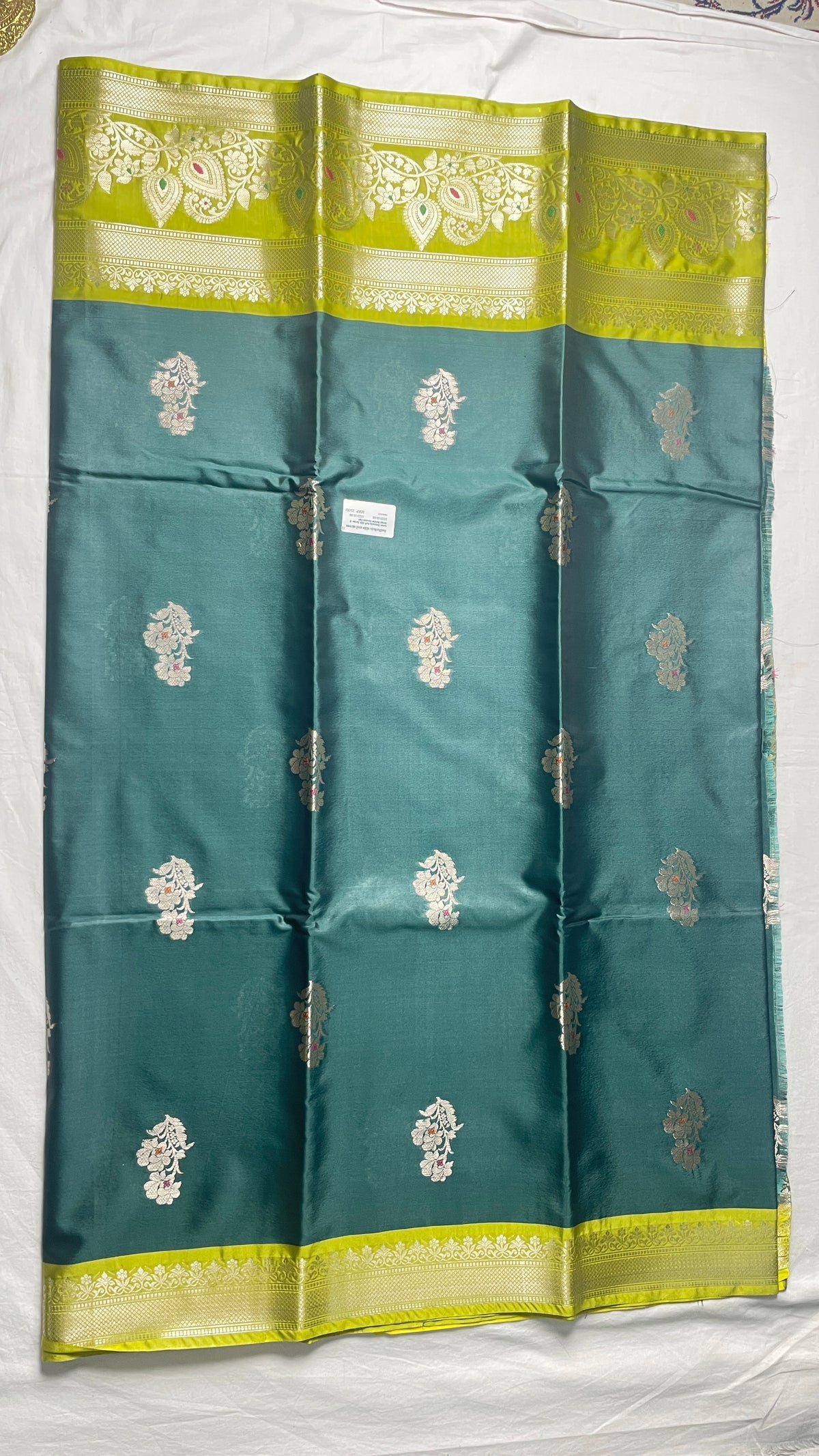Banarasi Katan soft silk saree chunri Buti