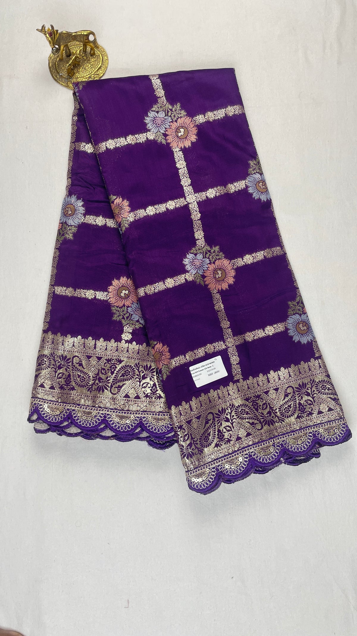 Pure soft Russian Silk Saree