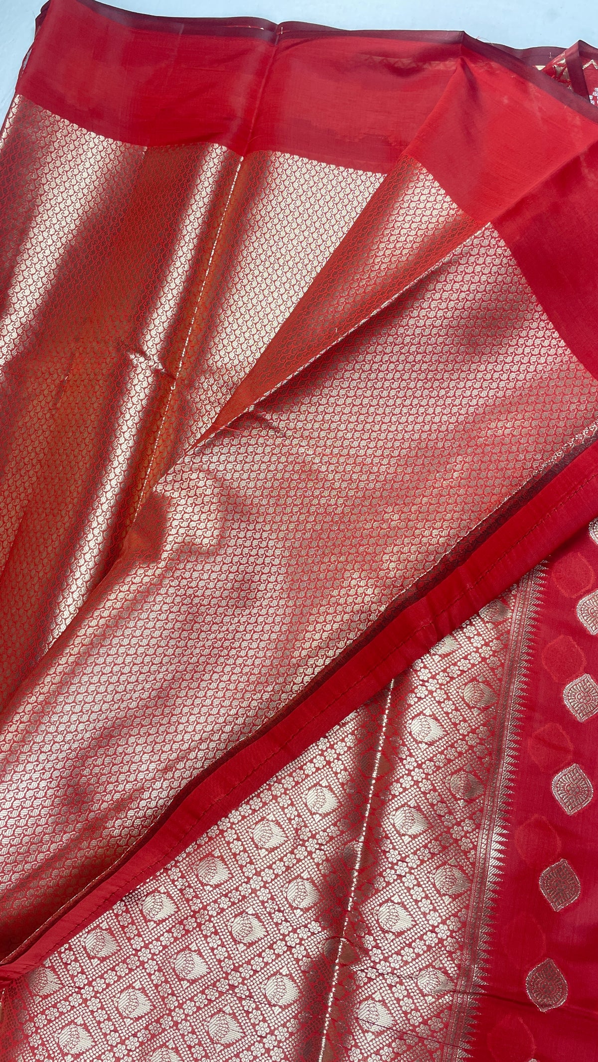 Dyeable katan Dupion Silk saree