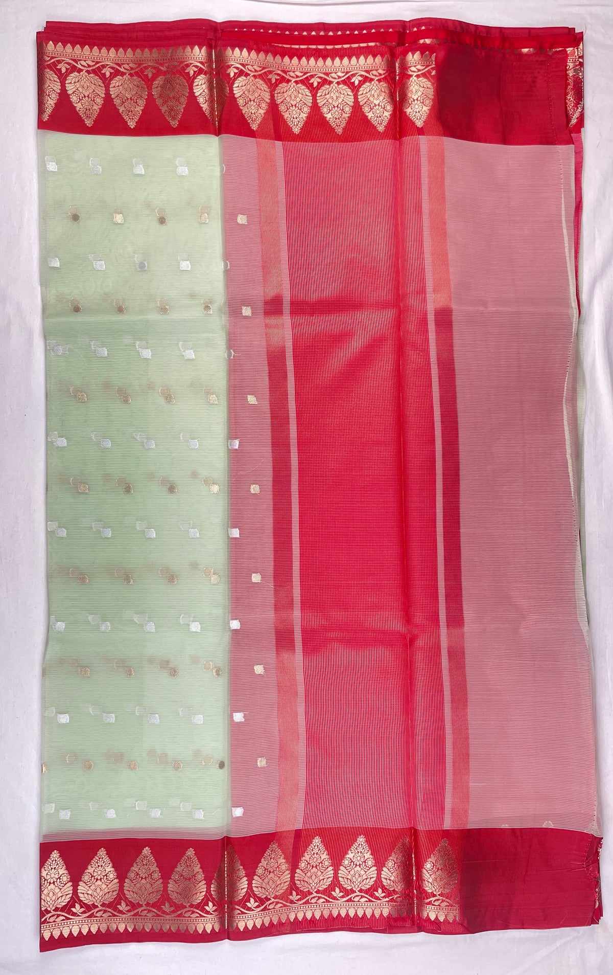 Banarasi Katan soft silk saree chunri Buti