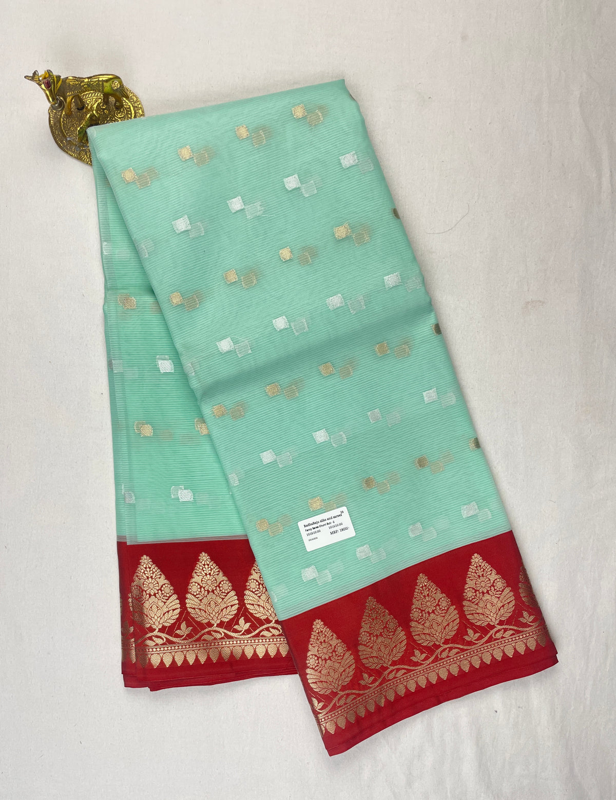 Banarasi Katan soft silk saree chunri Buti