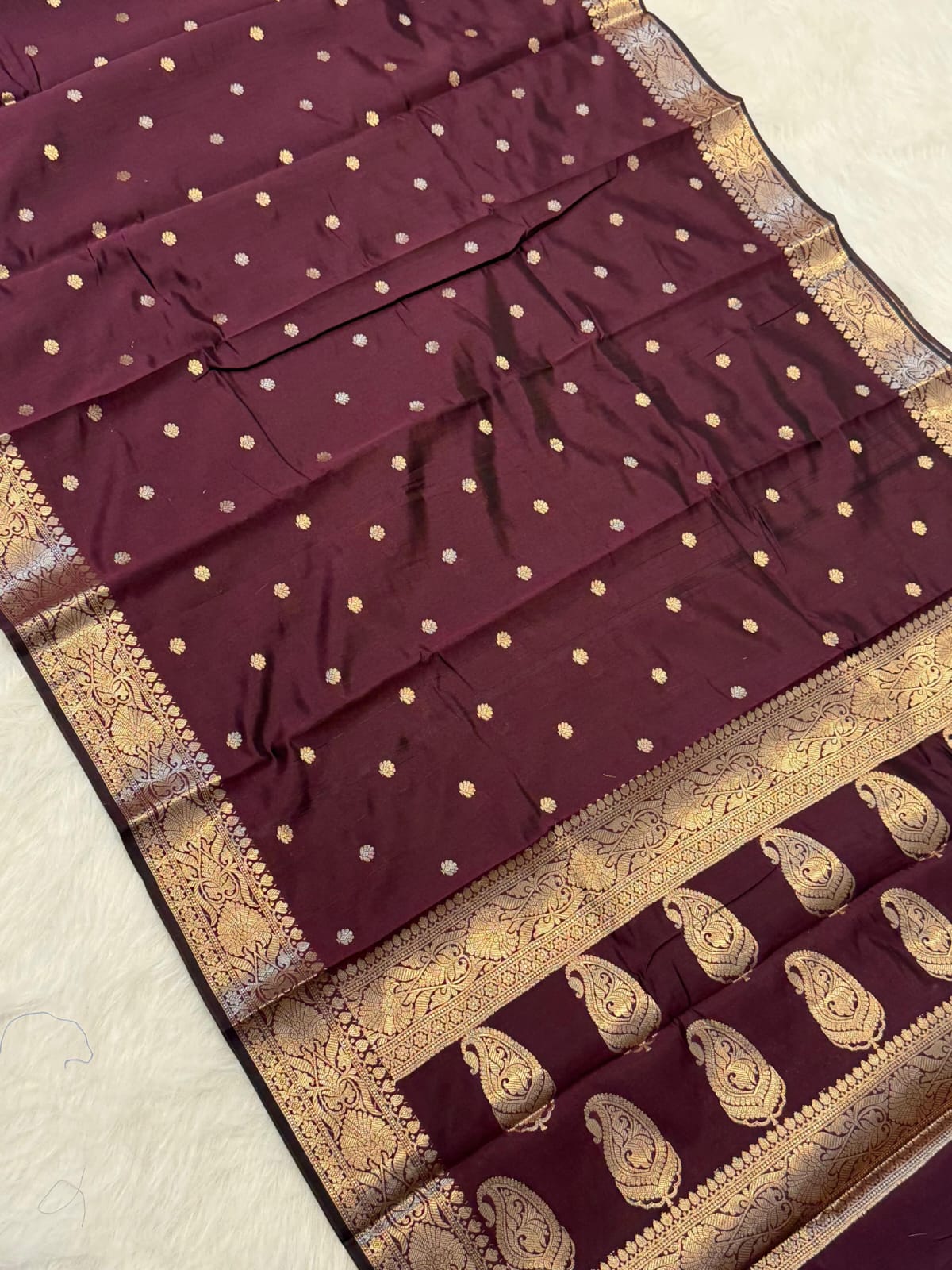 Premium Banarasi Semi katan silk Soft Saree