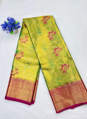 Mini Kanachipattu Bridal Tissue sarees