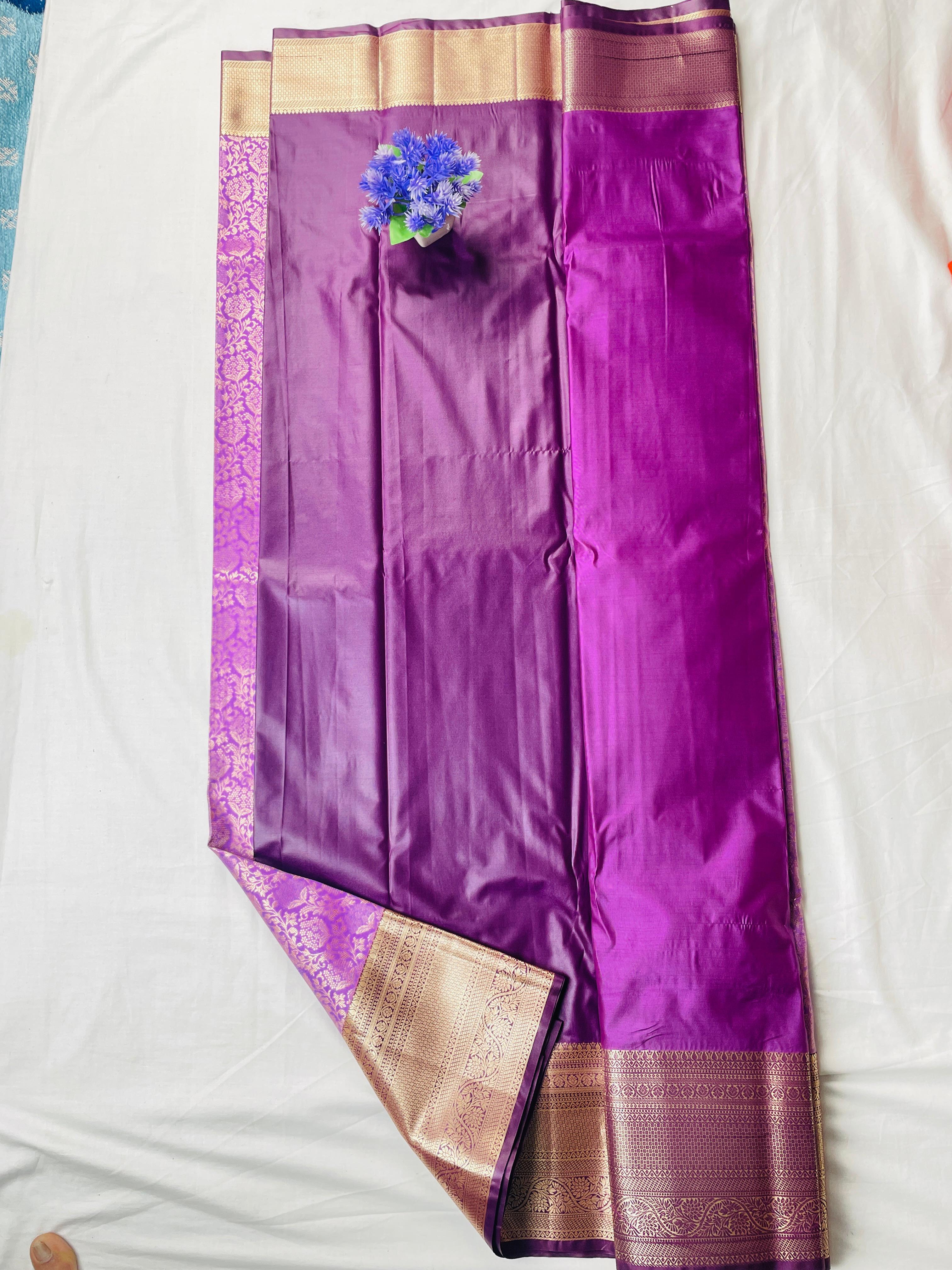 Mini Kanchi Pattu Bridal Tissue Saree