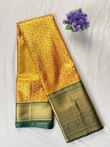 Mini Kanchi Pattu Bridal Tissue Saree