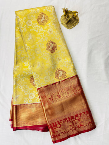 Mini Kanchi Pattu Bridal Sarres