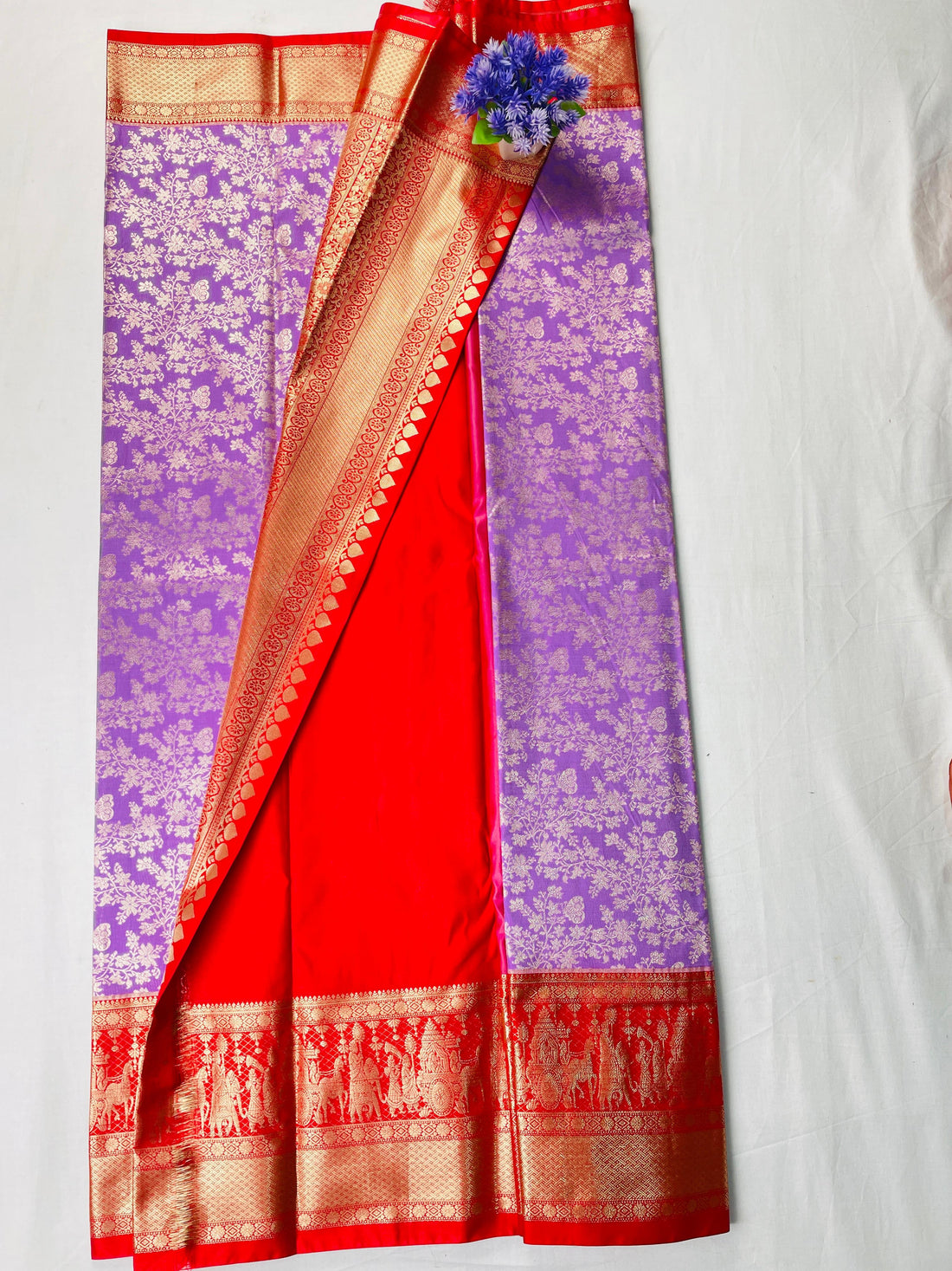 Mini Kanchi Pattu Bridal Sarees