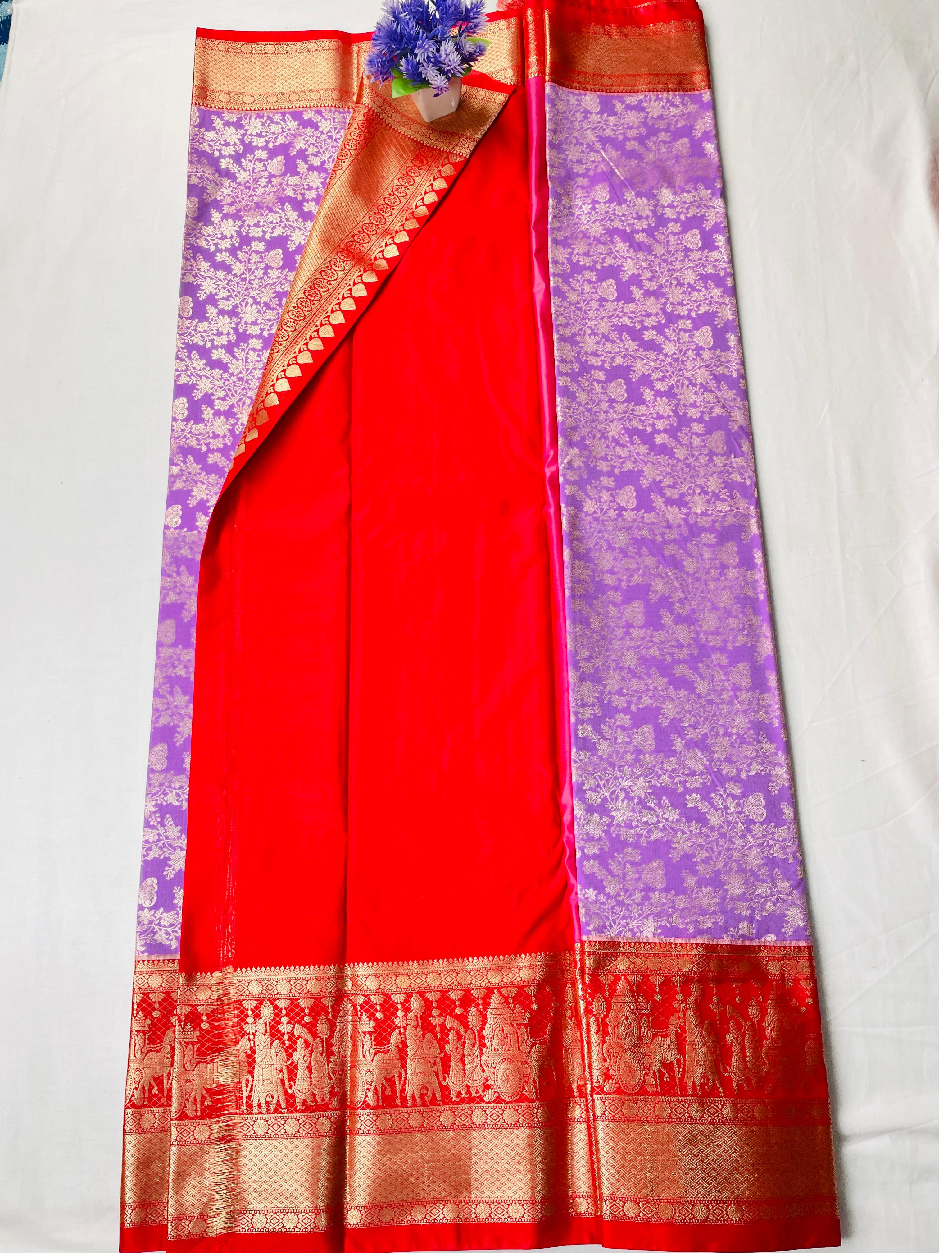 Mini Kanchi Pattu Bridal Sarees