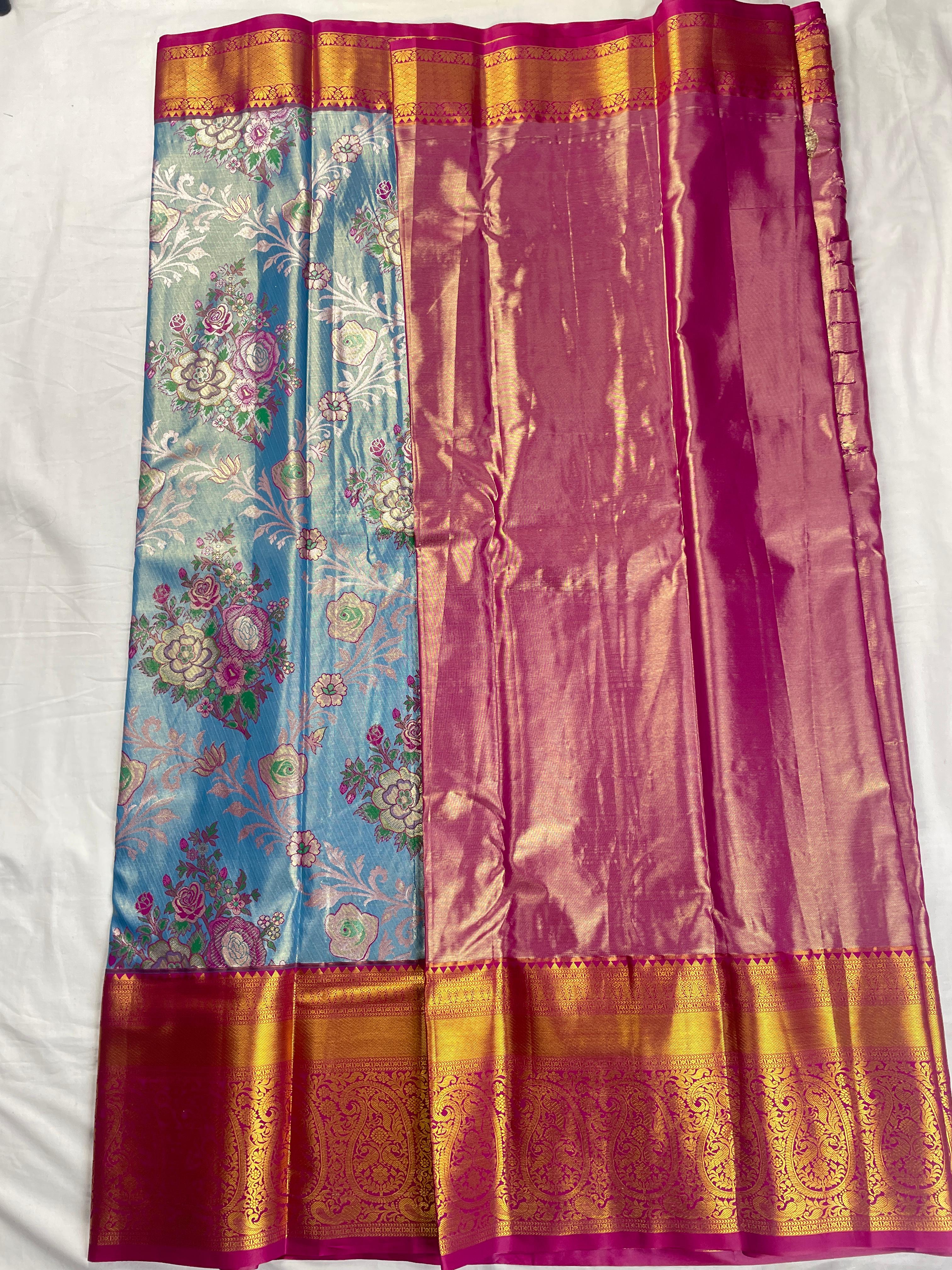 Mini Kanchi Pattu Bridal Sarees