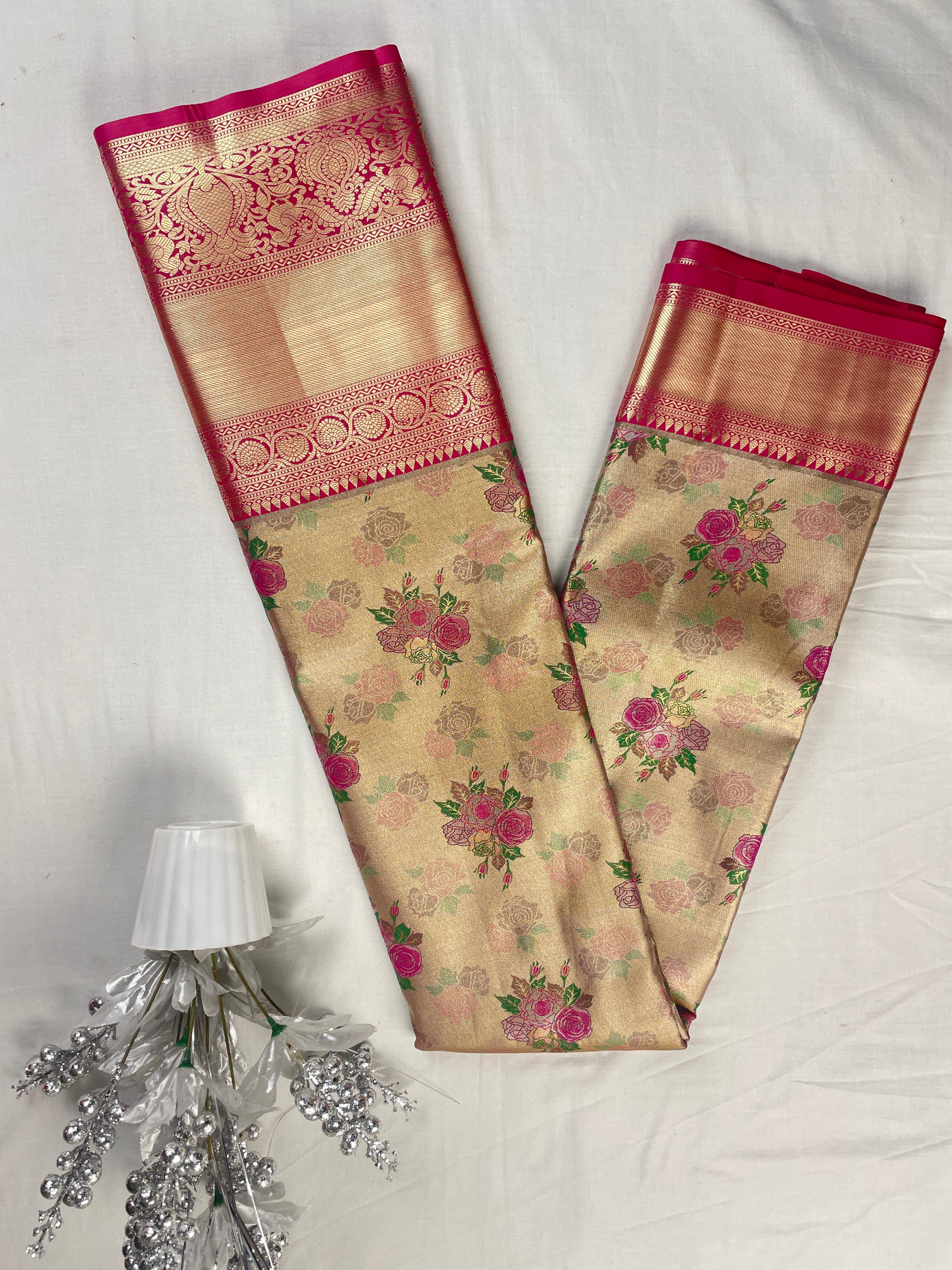 Mini Kanchi Pattu Bridal Sarees