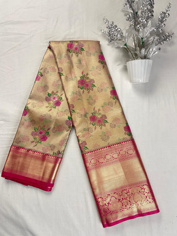 Mini Kanchi Pattu Bridal Sarees