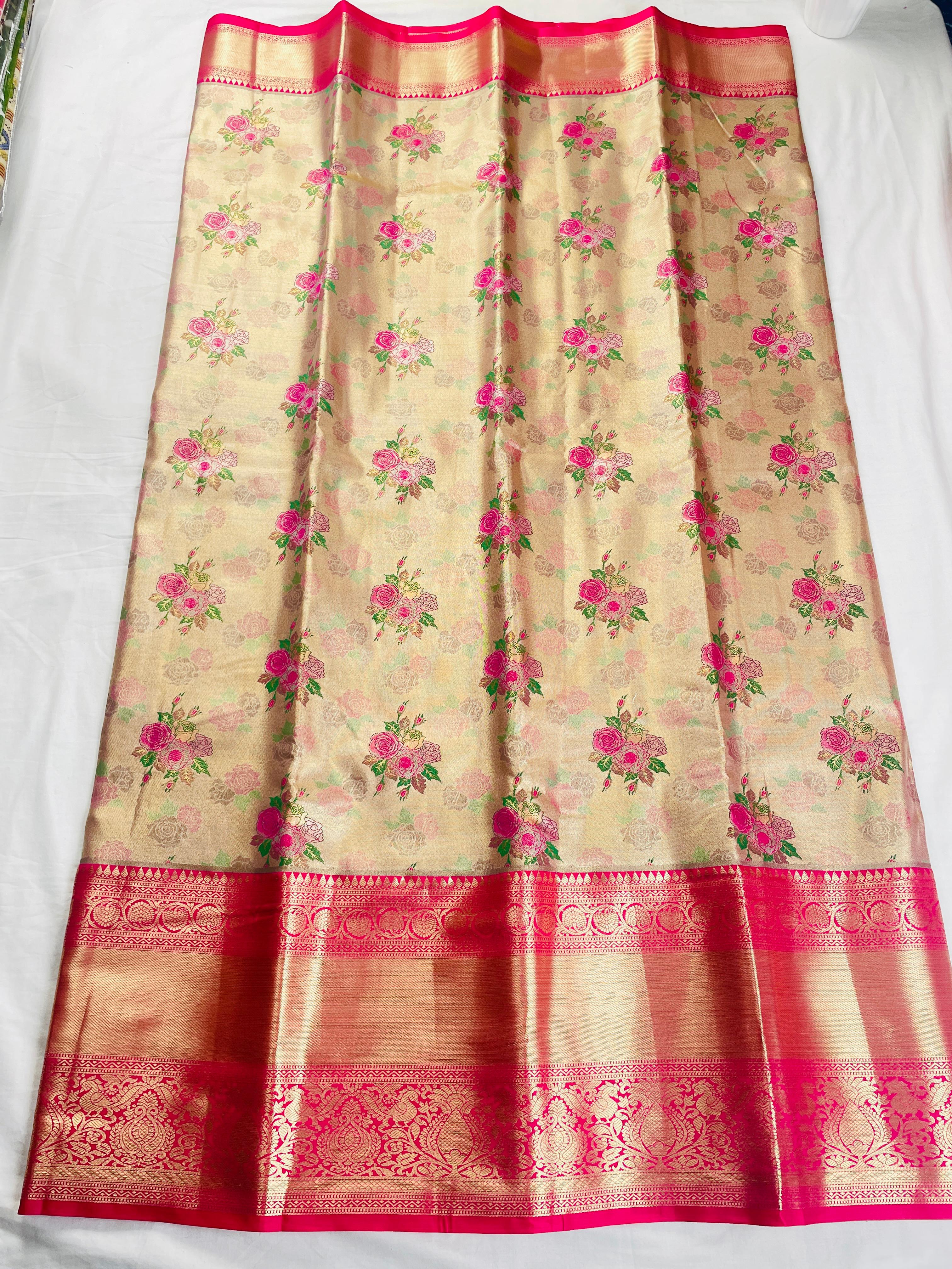 Mini Kanchi Pattu Bridal Sarees
