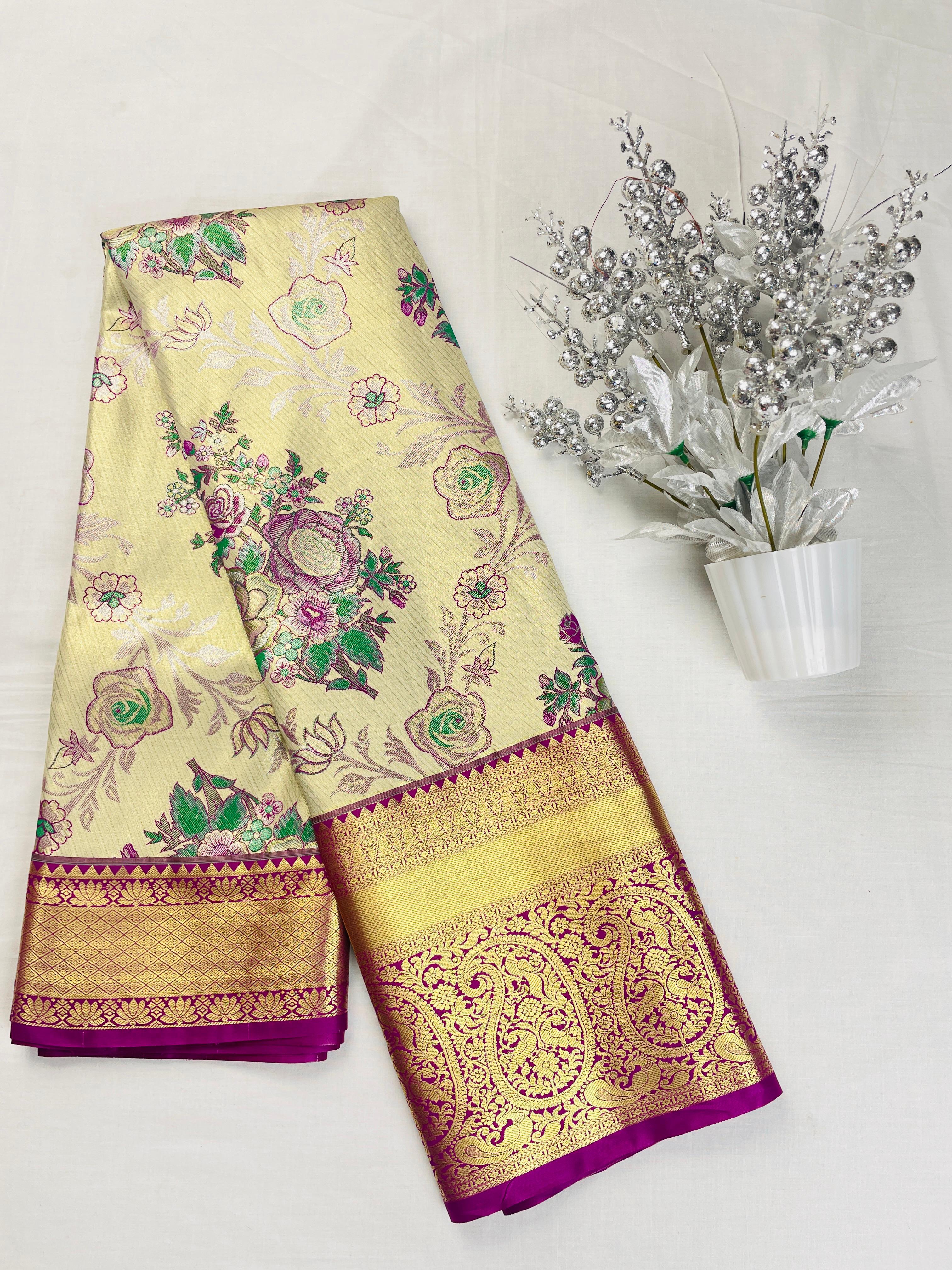 Mini Kanchi Pattu Bridal Sarees