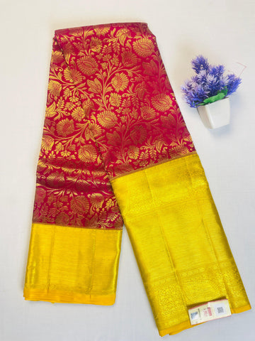 Kanchipattu Pure Handloom Bridal Sarees with Silk Mark Certified