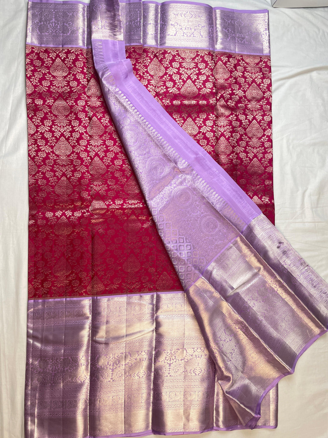 Kanchipattu Pure Handloom Bridal Sarees with Silk Mark Certified