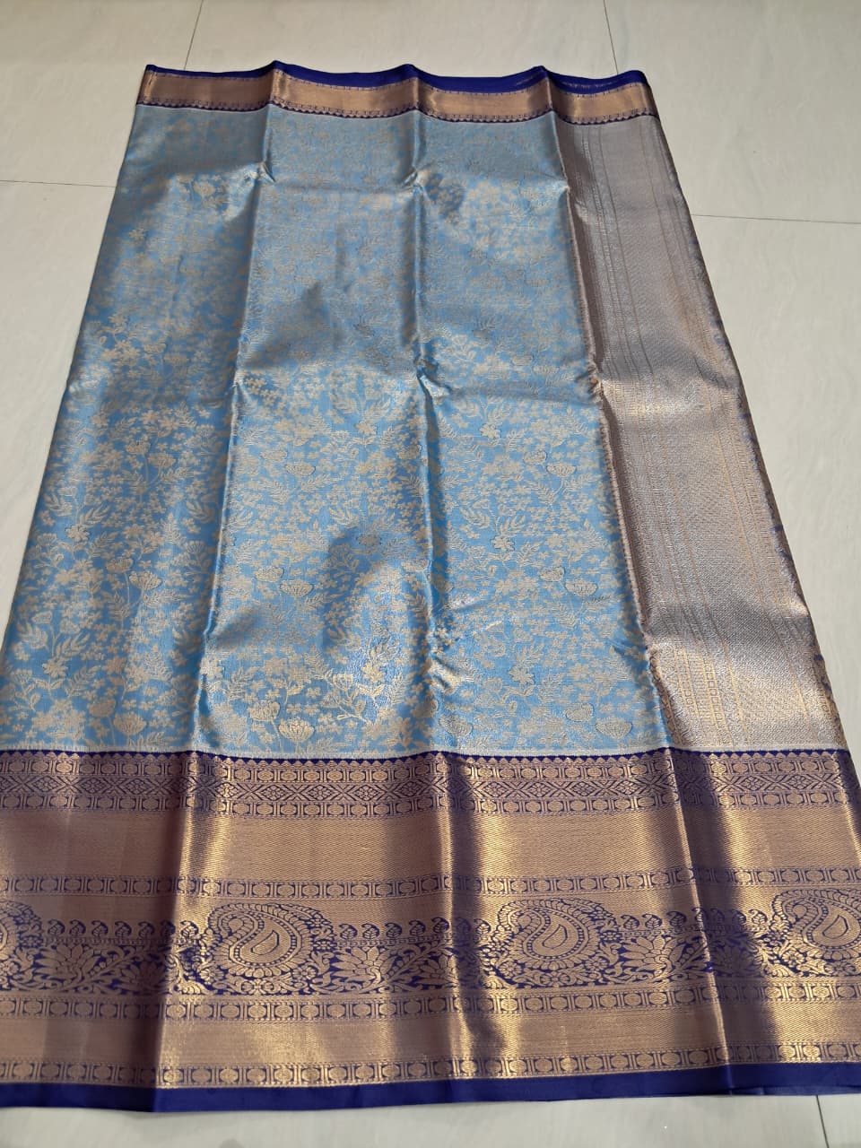 Mini Kanchi Pattu Tissue Sarees