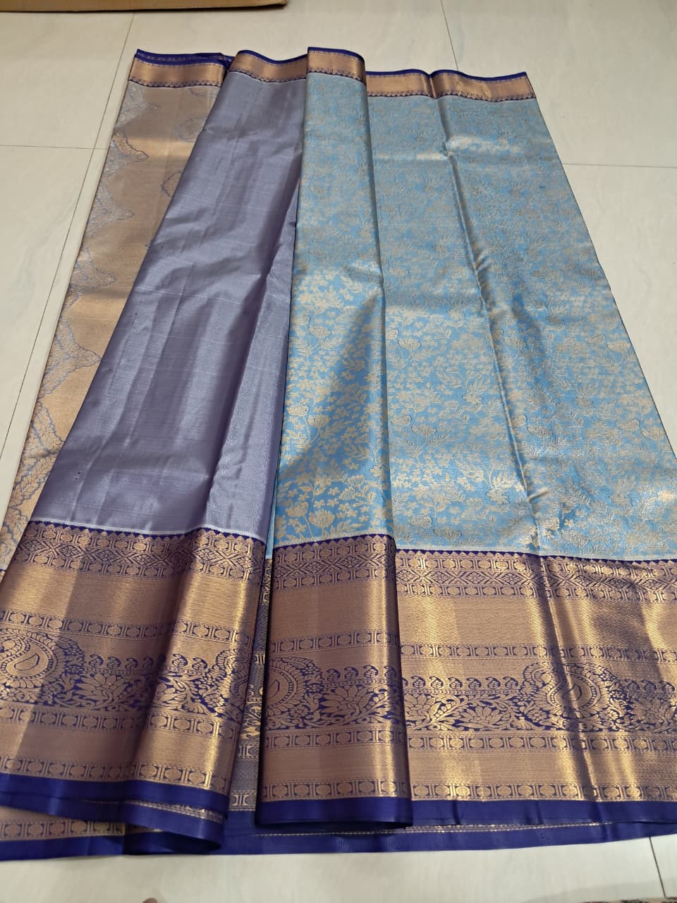 Mini Kanchi Pattu Tissue Sarees