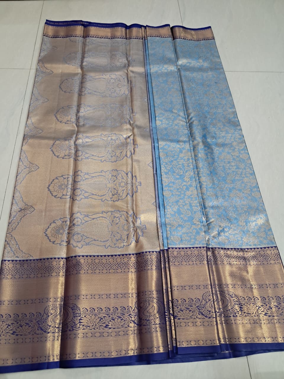 Mini Kanchi Pattu Tissue Sarees