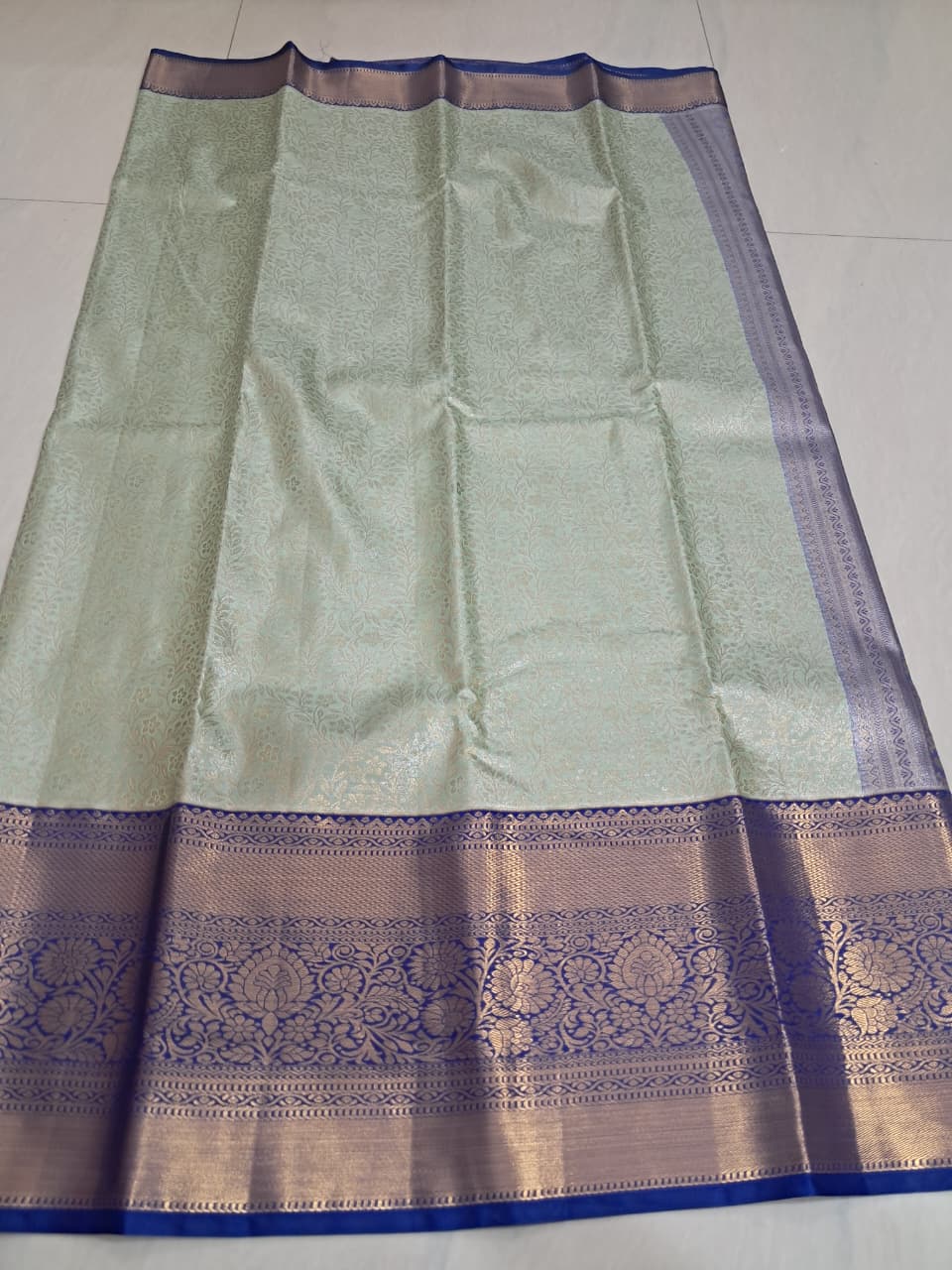 Semi Kanchi Pattu Tissue Sarees