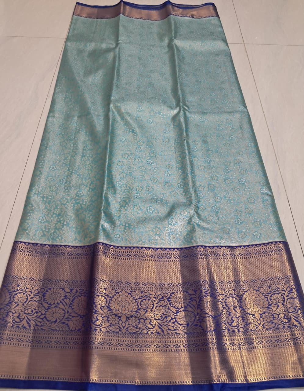 Mini Kanchi  Pattu Bridal  Tissue Sarees