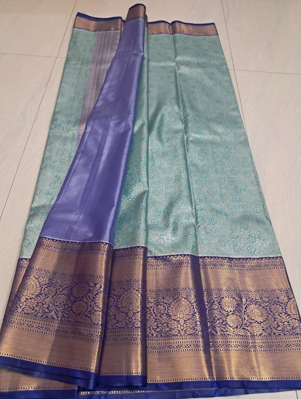Mini Kanchi  Pattu Bridal  Tissue Sarees