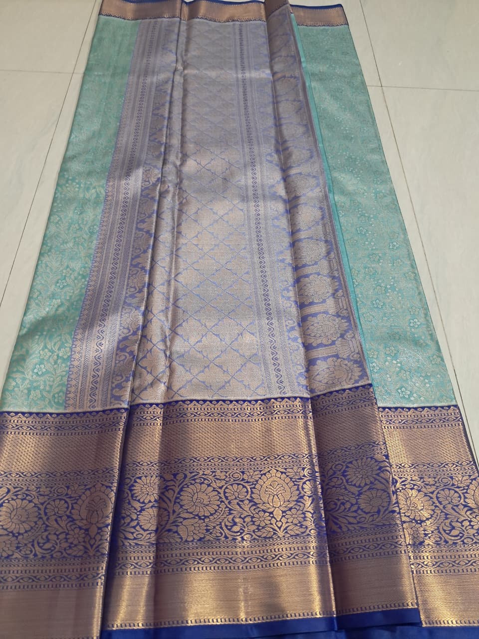 Mini Kanchi  Pattu Bridal  Tissue Sarees