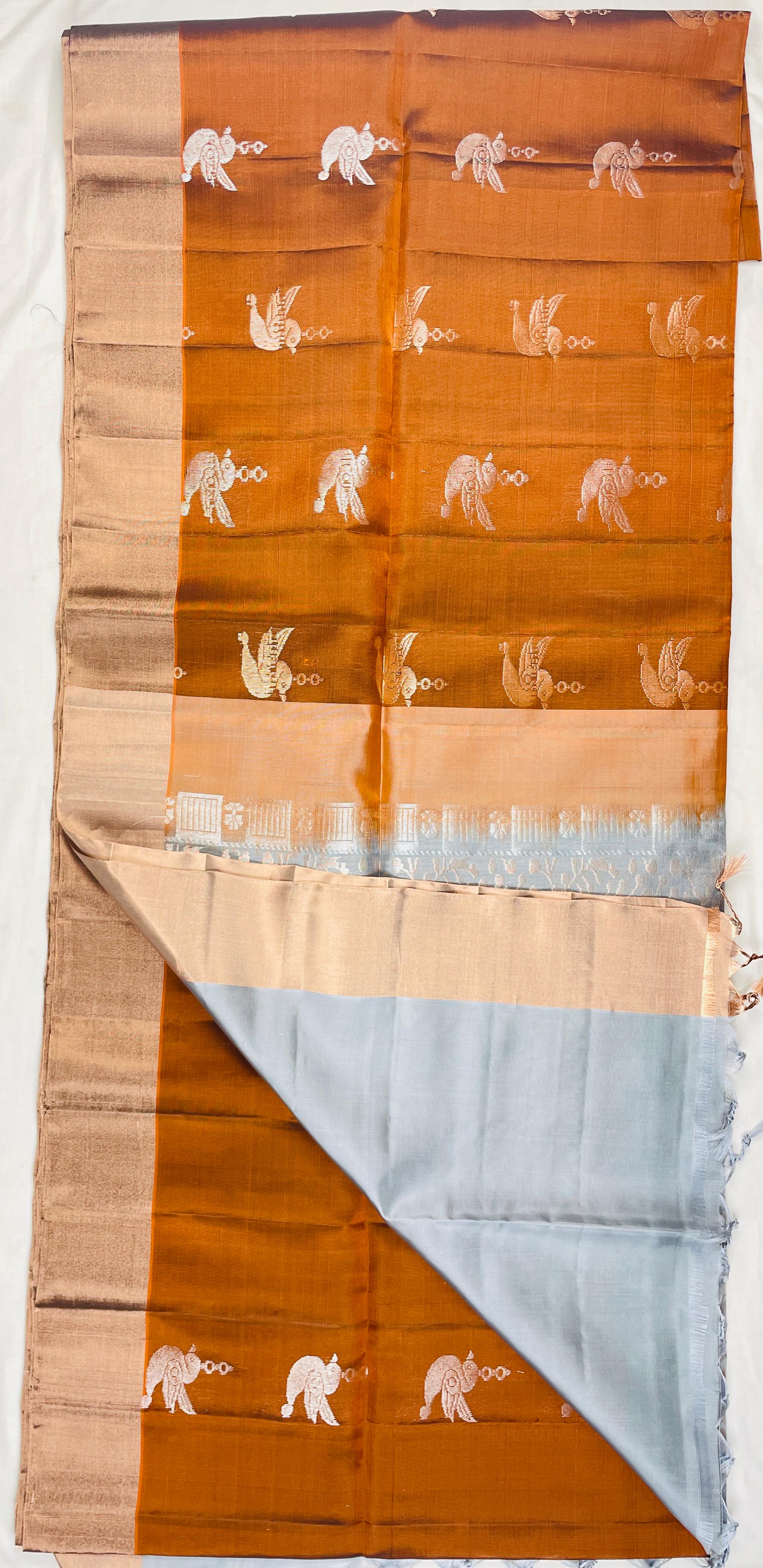 Pure Handloom uppada Pattu Saree
