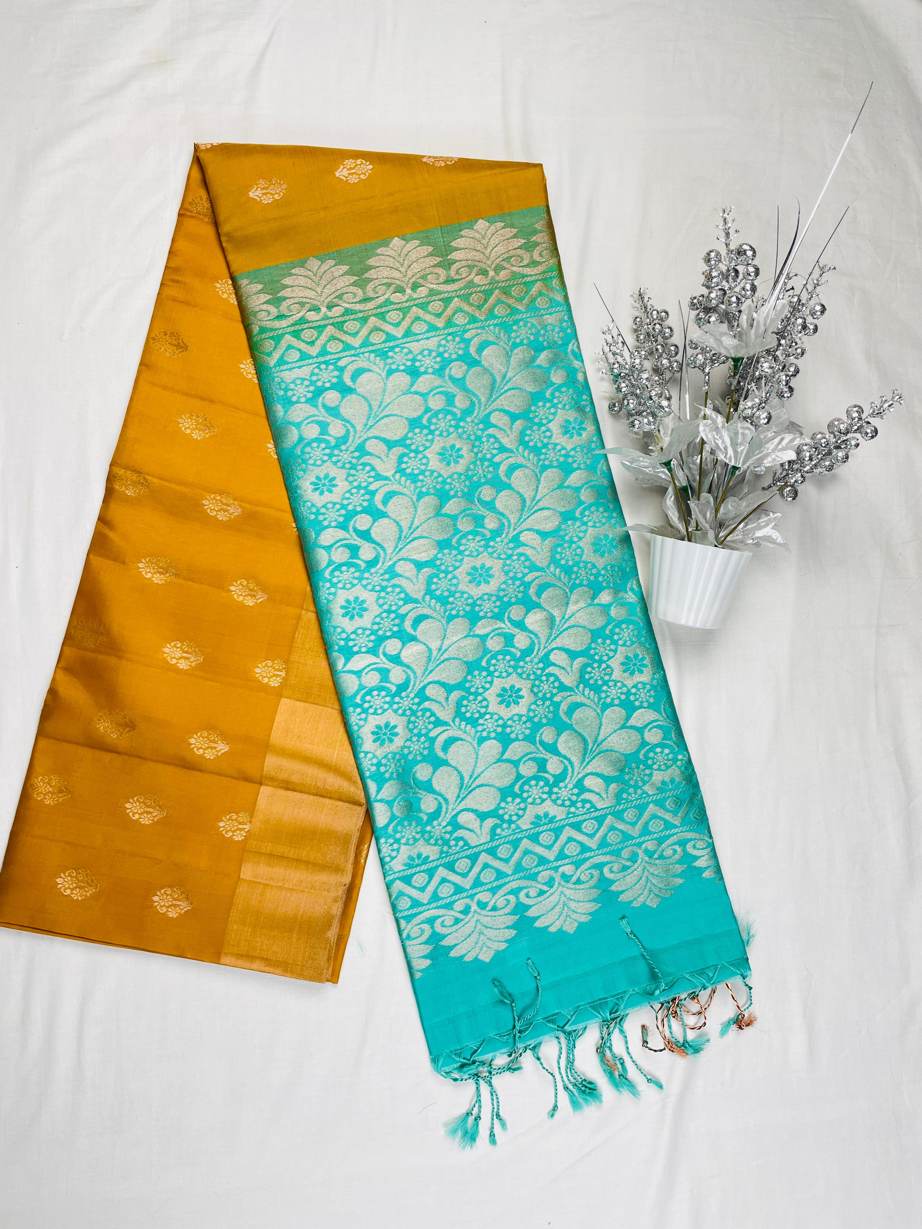 Pure Handloom uppada Pattu Sarees