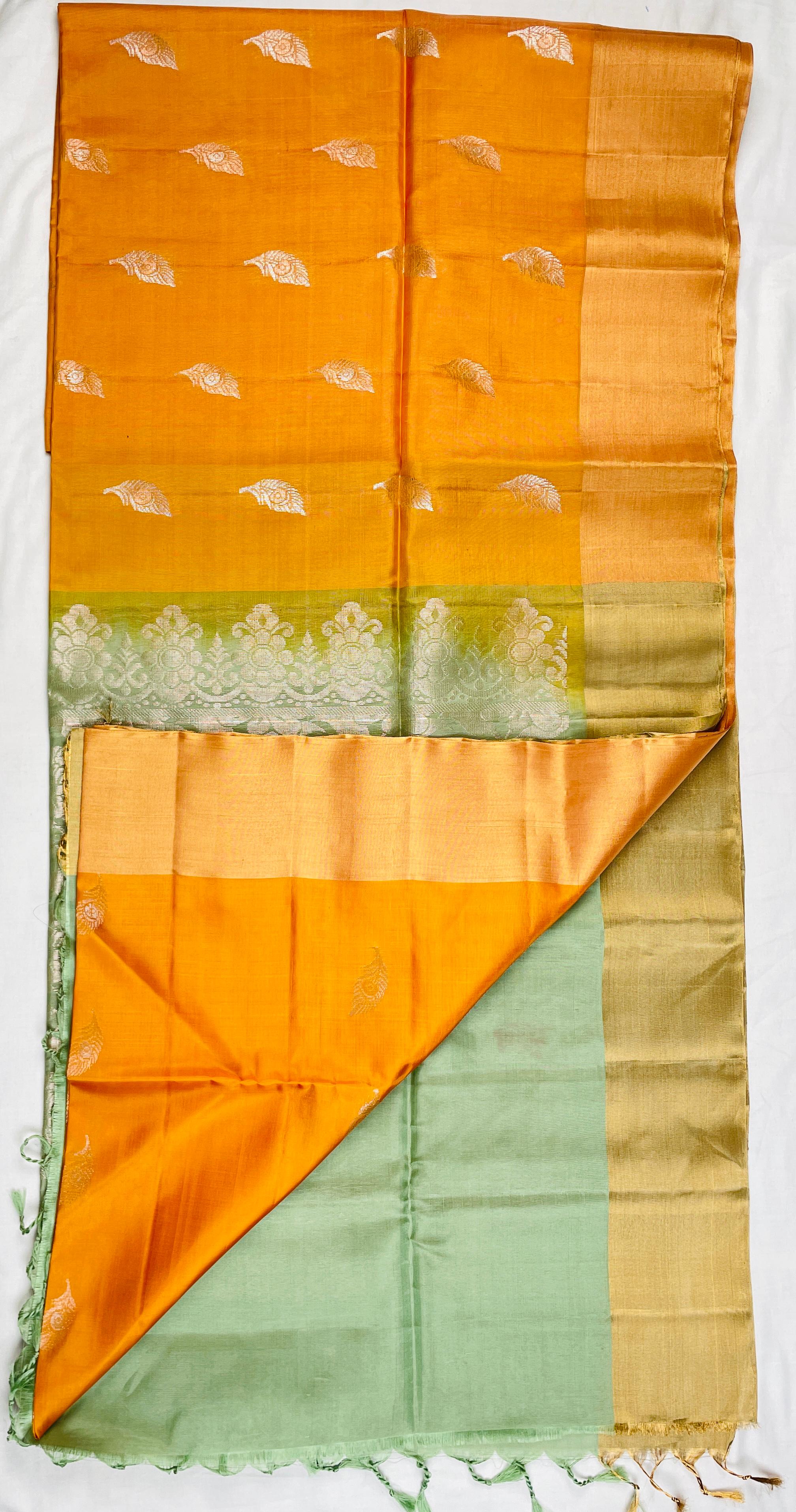 Pure Handloom uppada Pattu Saree