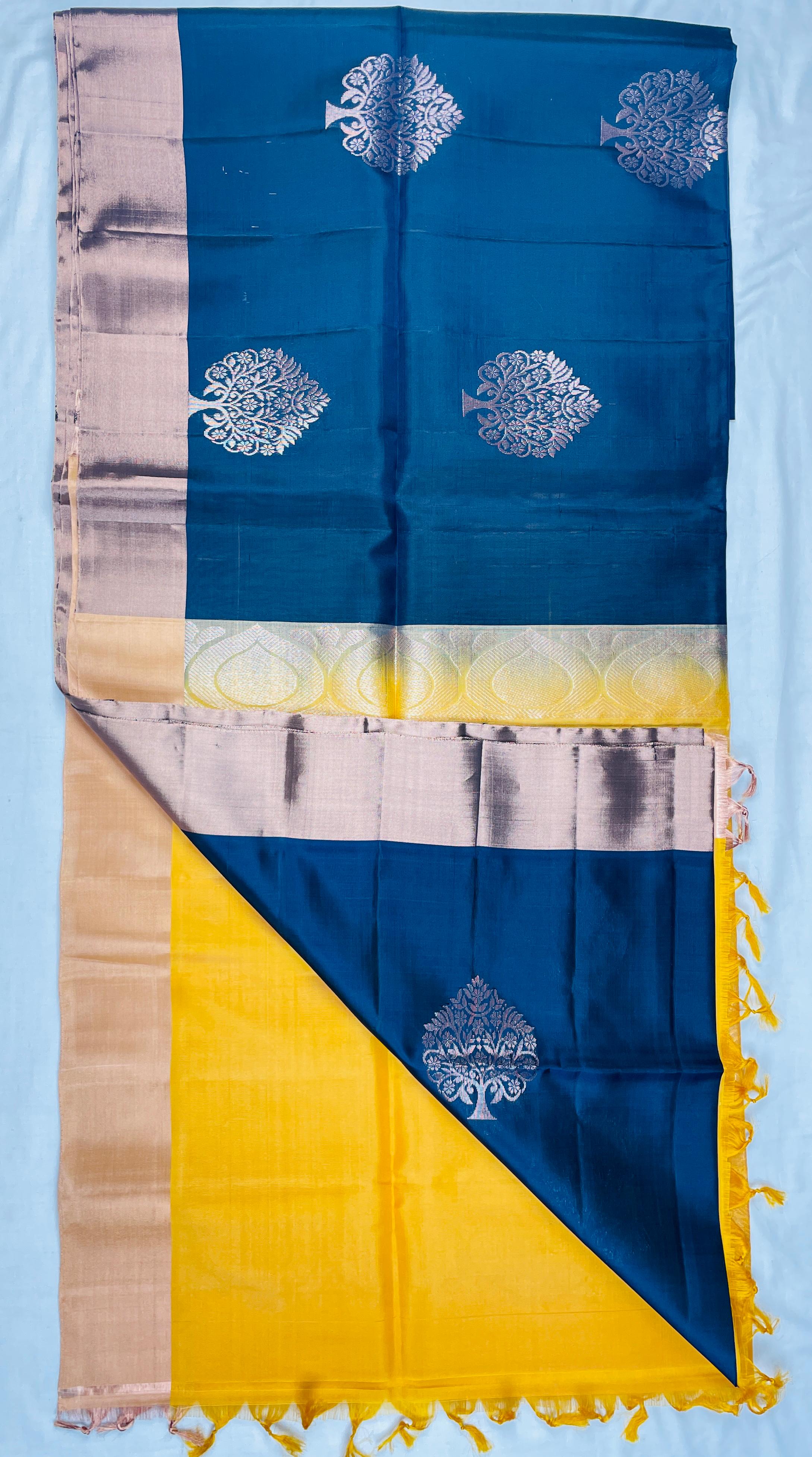 Pure Handloom uppada Pattu Saree
