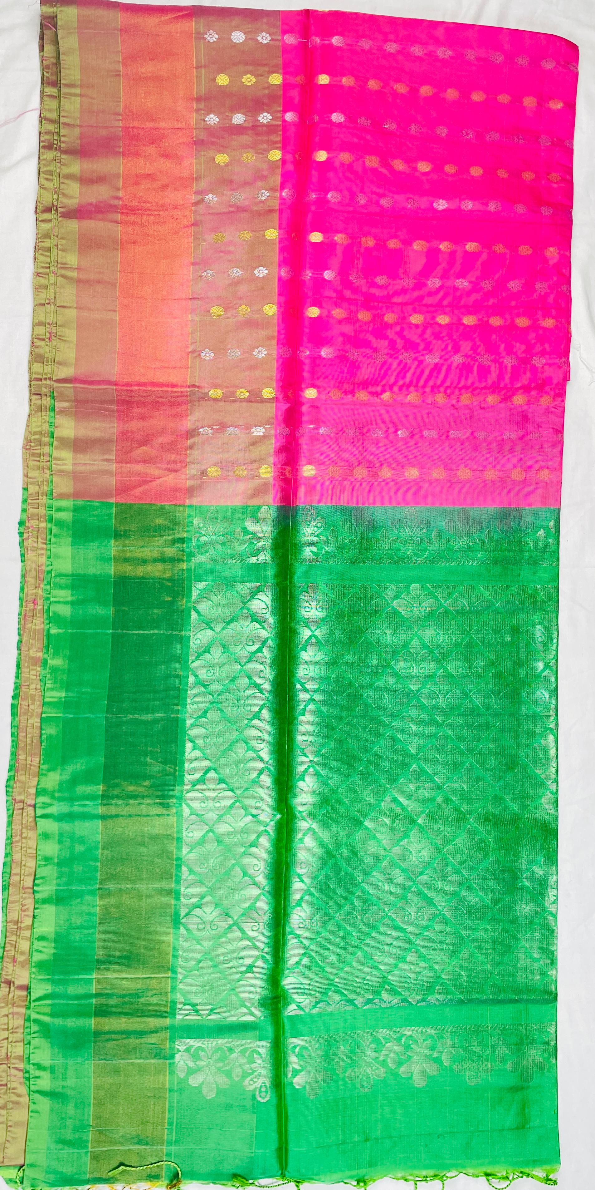 Pure Handloom uppada Pattu Saree