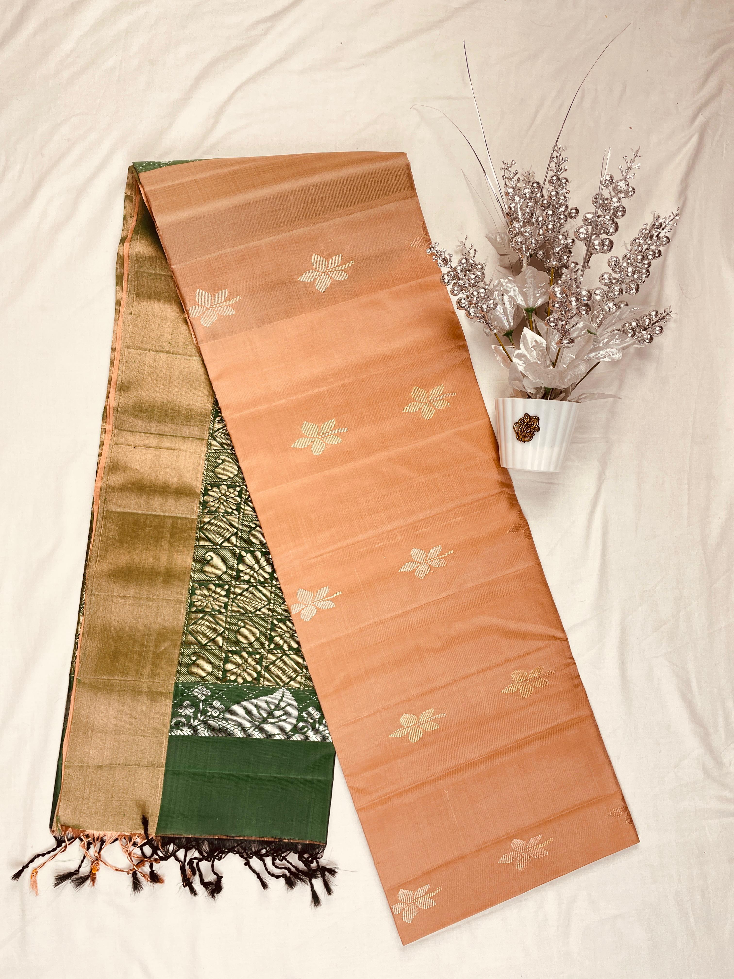 Pure Handloom uppada Pattu Sarees