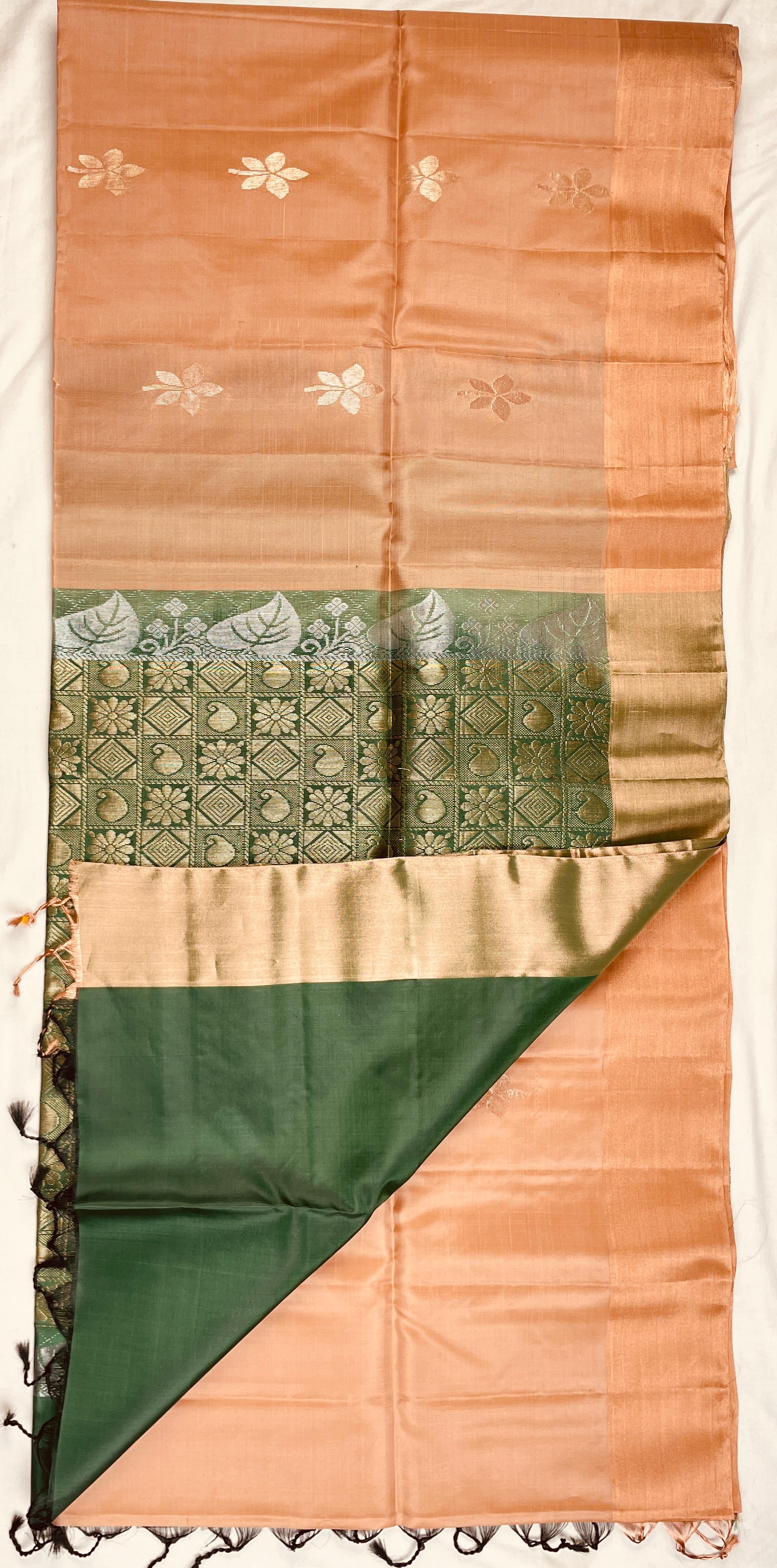 Pure Handloom uppada Pattu Sarees