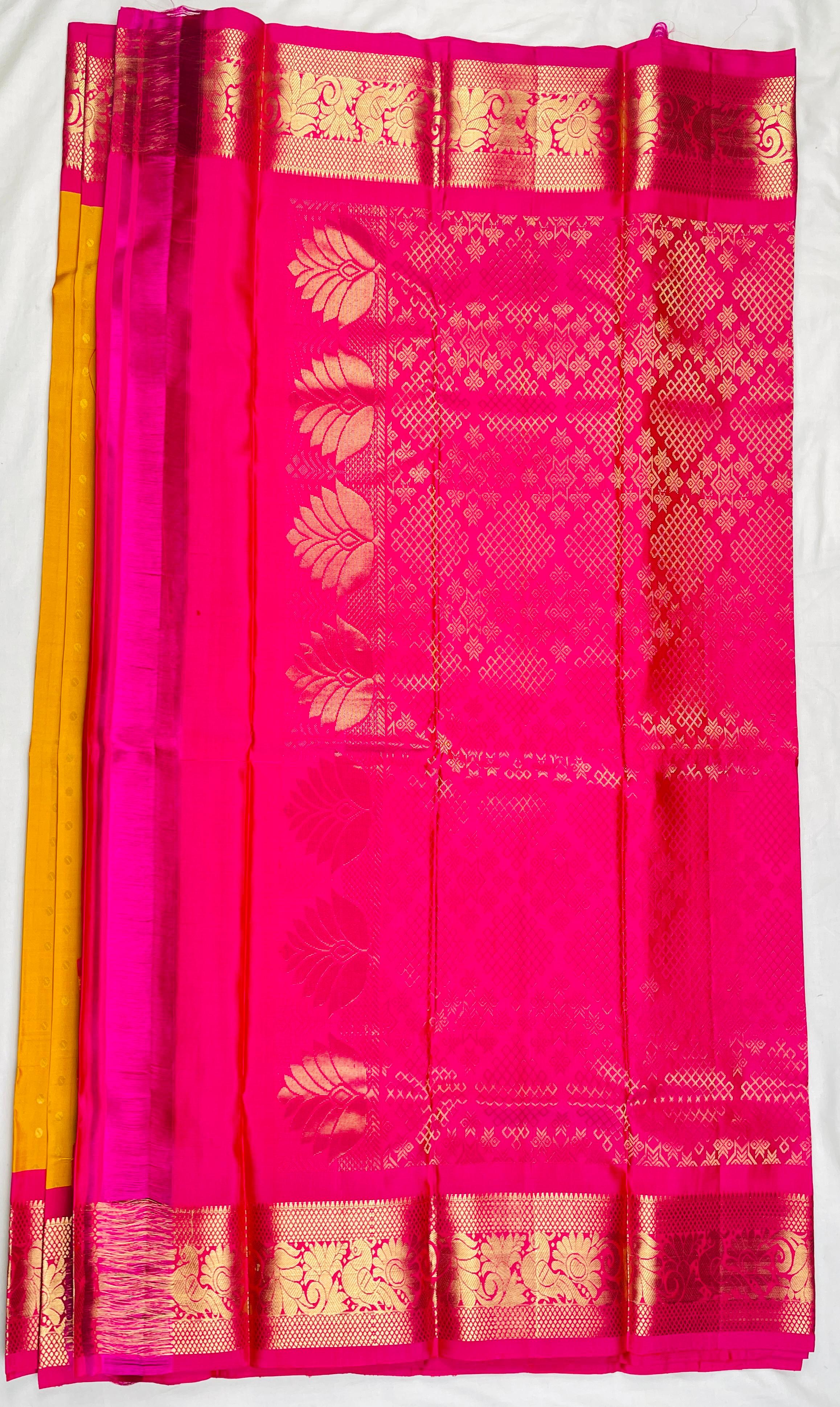 Pure Handloom kachipattu Pattu Saree